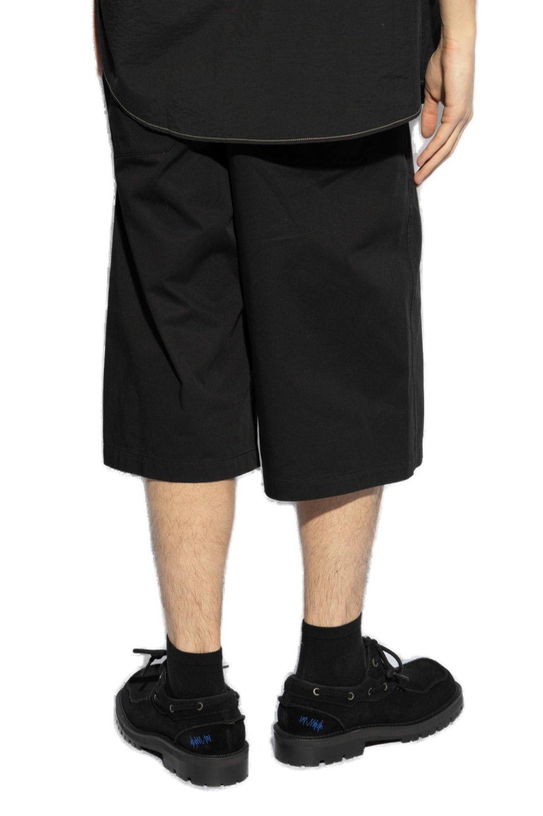 Shop Lemaire Knee-length Shorts In Black