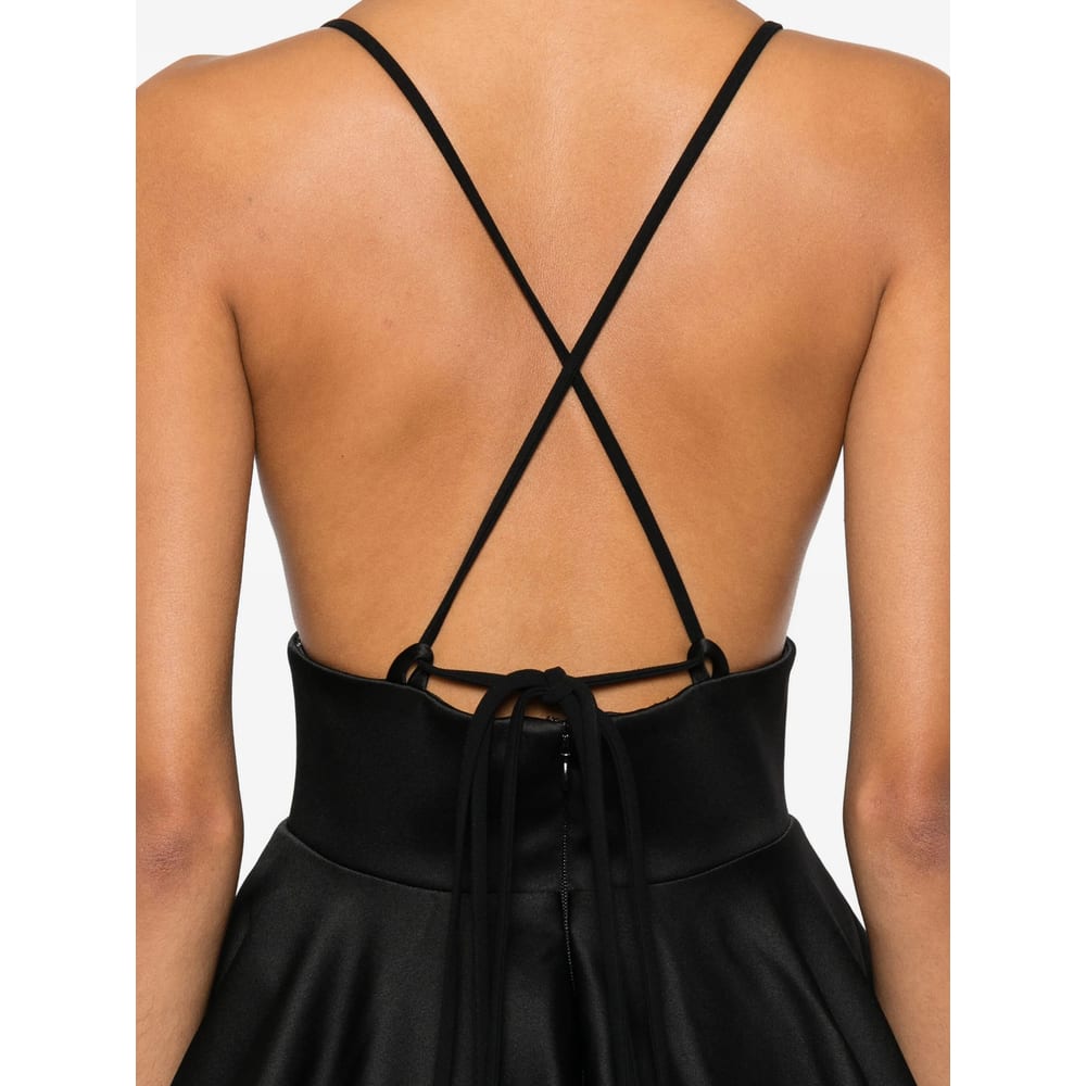 Solace London Dress In Black