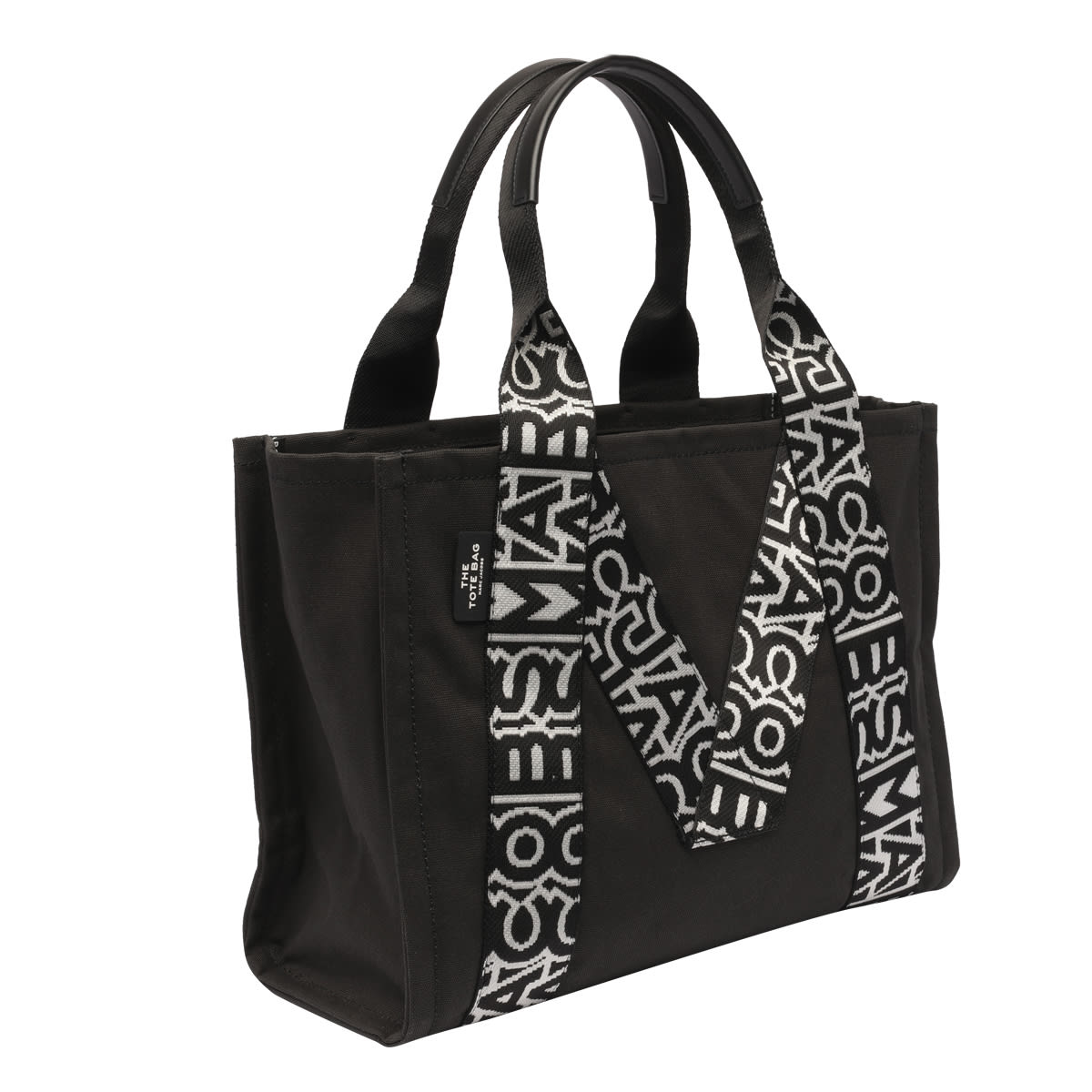 Marc Jacobs Black Large The M Tote Bag