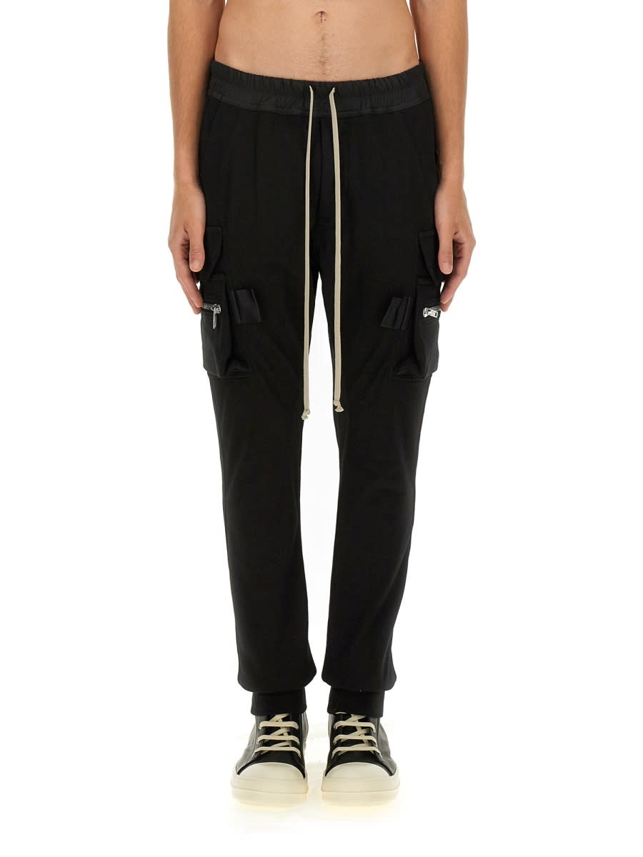 Shop Rick Owens Cargo Pants In Black