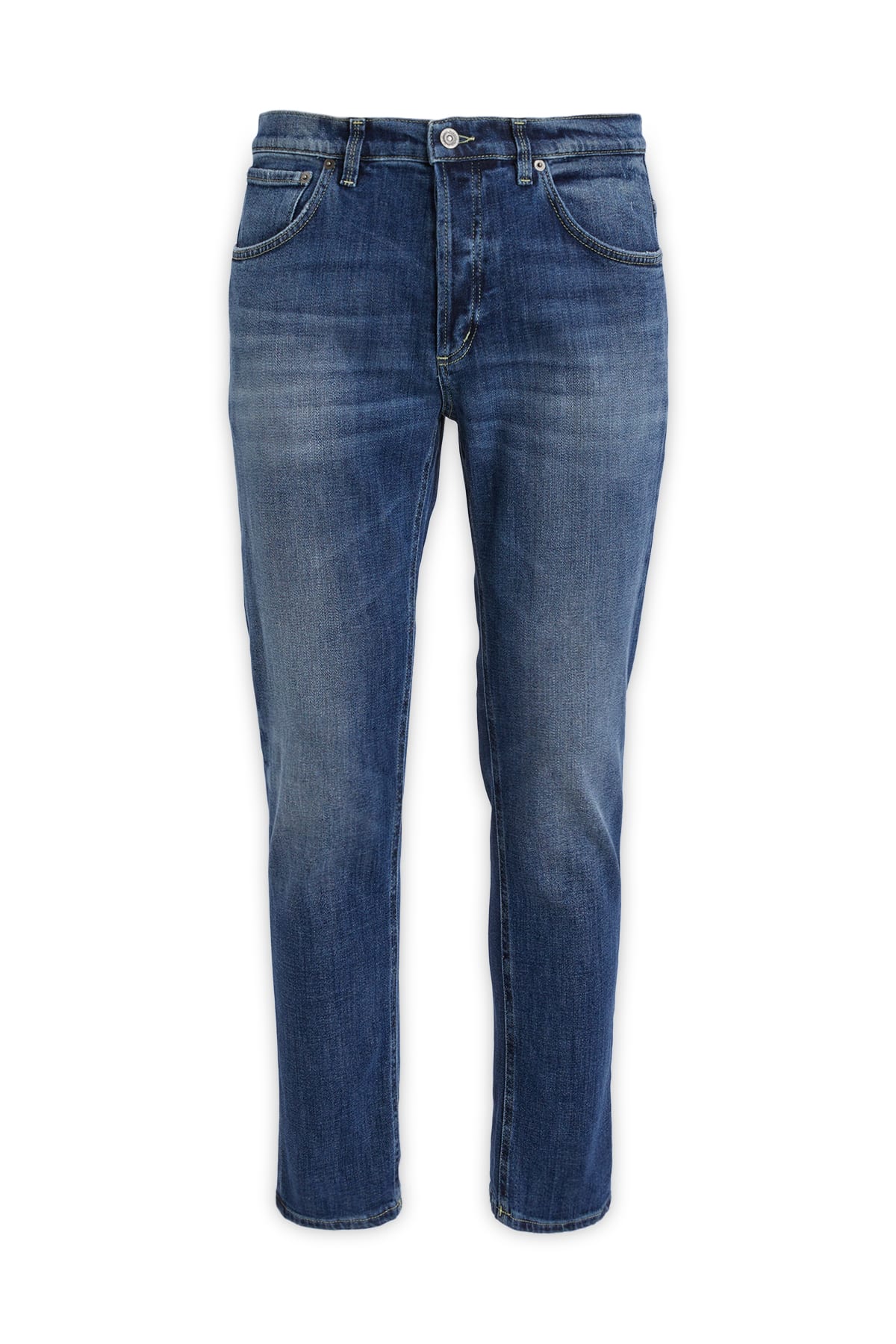 Shop Dondup Pantaloni In Blu Medio