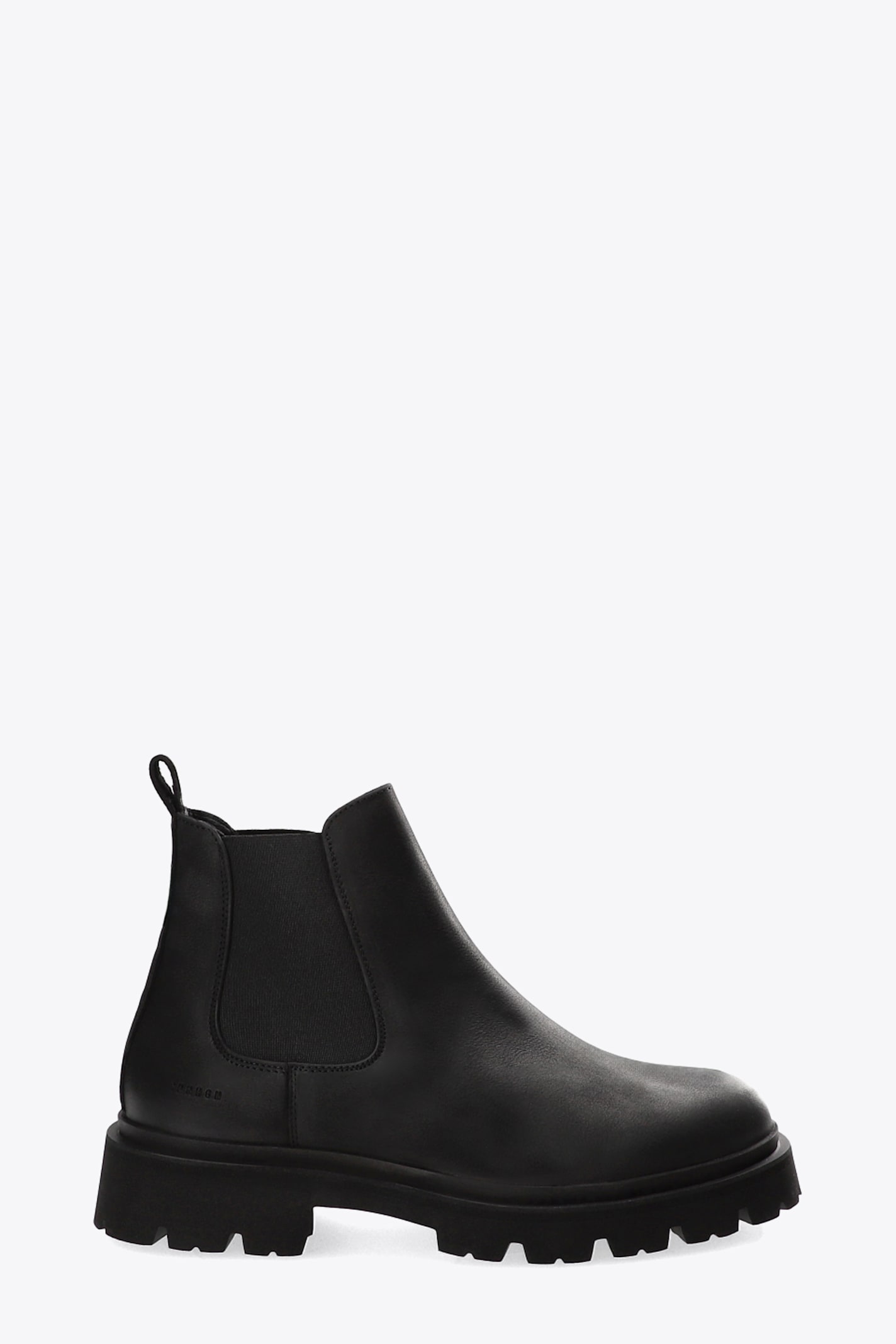 Copenhagen Men Nabuc Chelsea Boot Black leather ankle-high chelsea boots