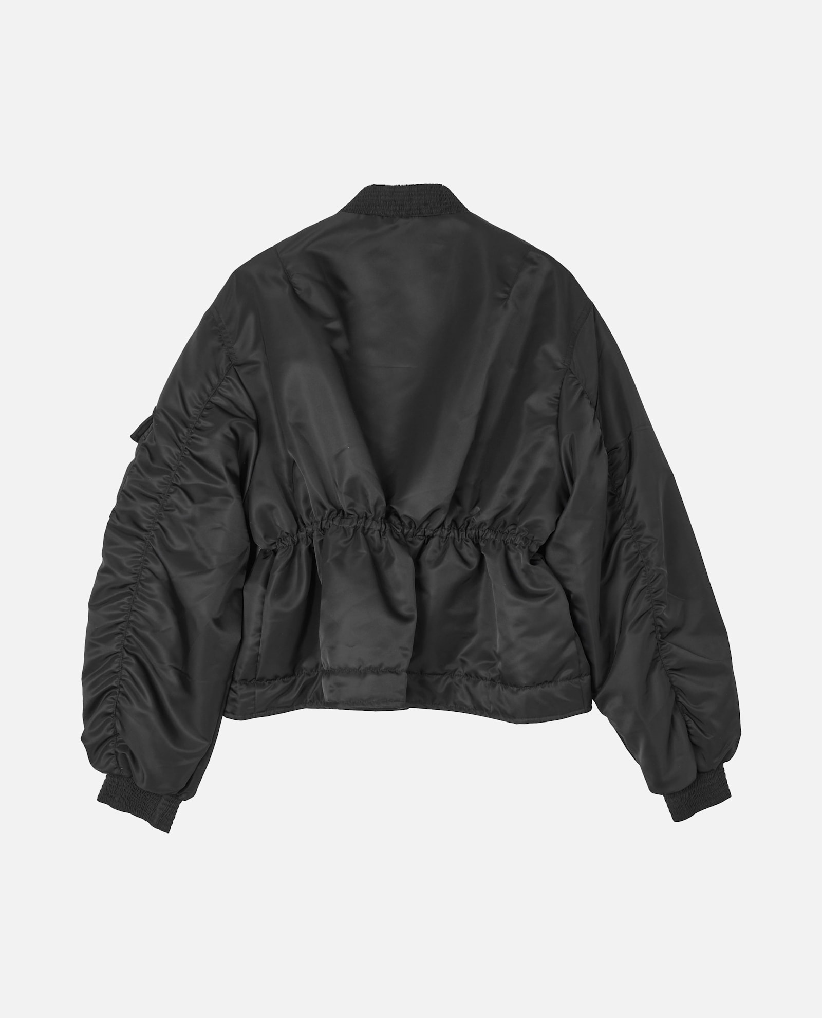 Cecilie Bahnsen Birdie Jacket Technical Nylon In Black