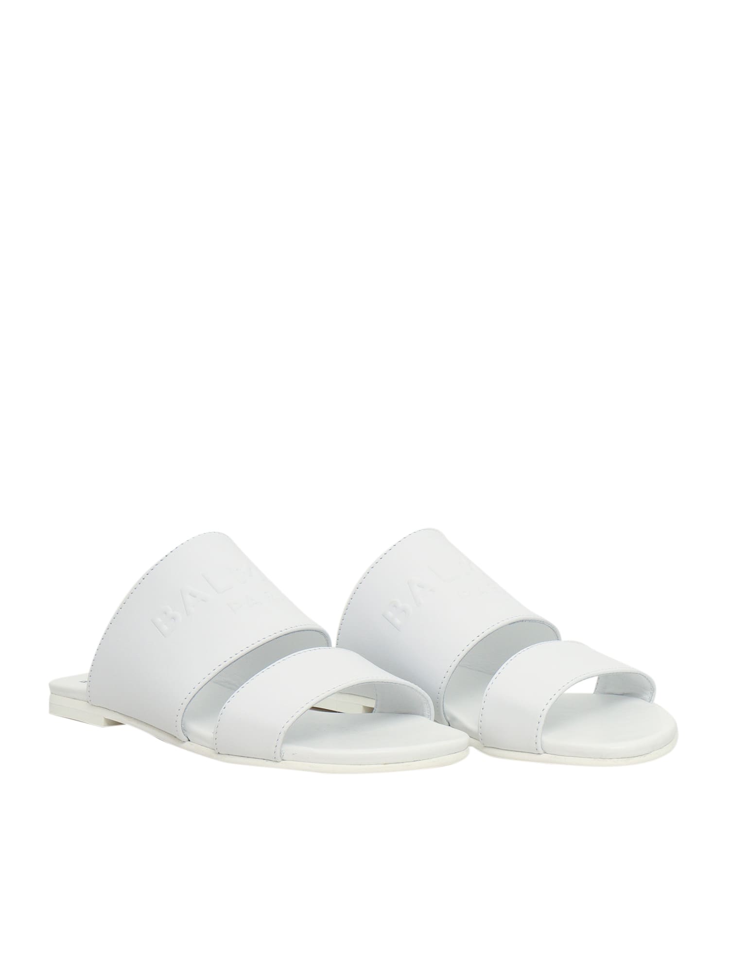 Balmain Sandals In White
