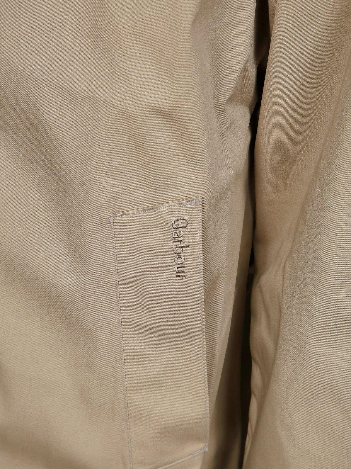 Shop Barbour Rokig Long-sleeve Jacket In Grigio