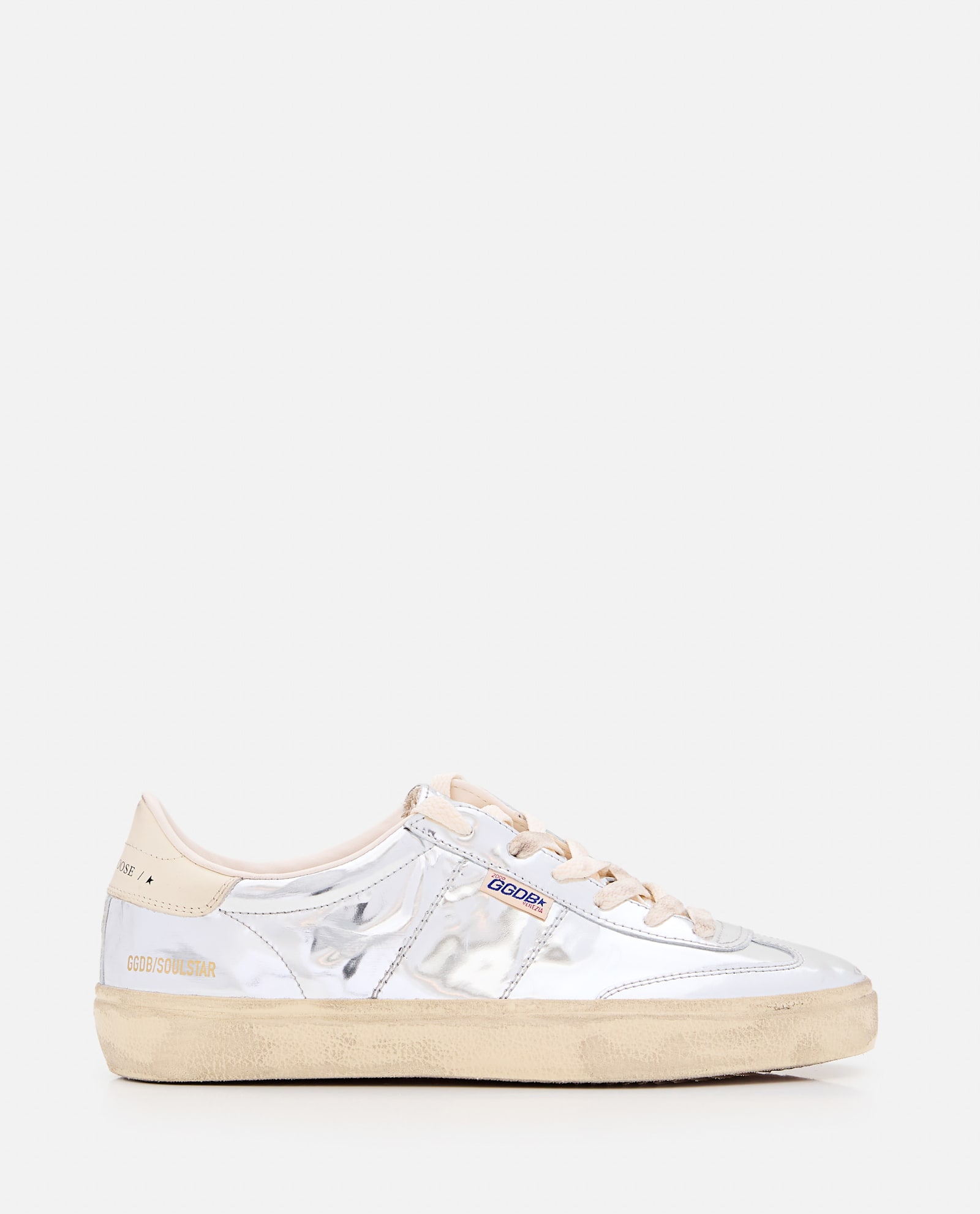 Golden Goose Soul-star Sneakers In Silver