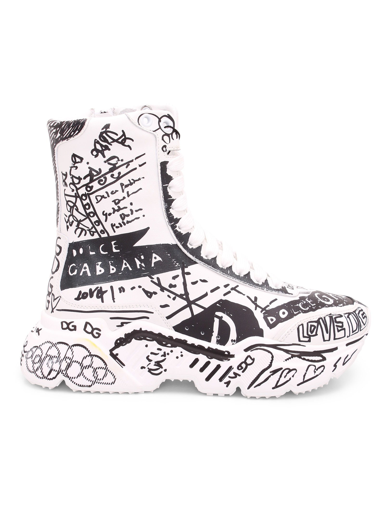 Dolce & Gabbana daymaster Leather Boots