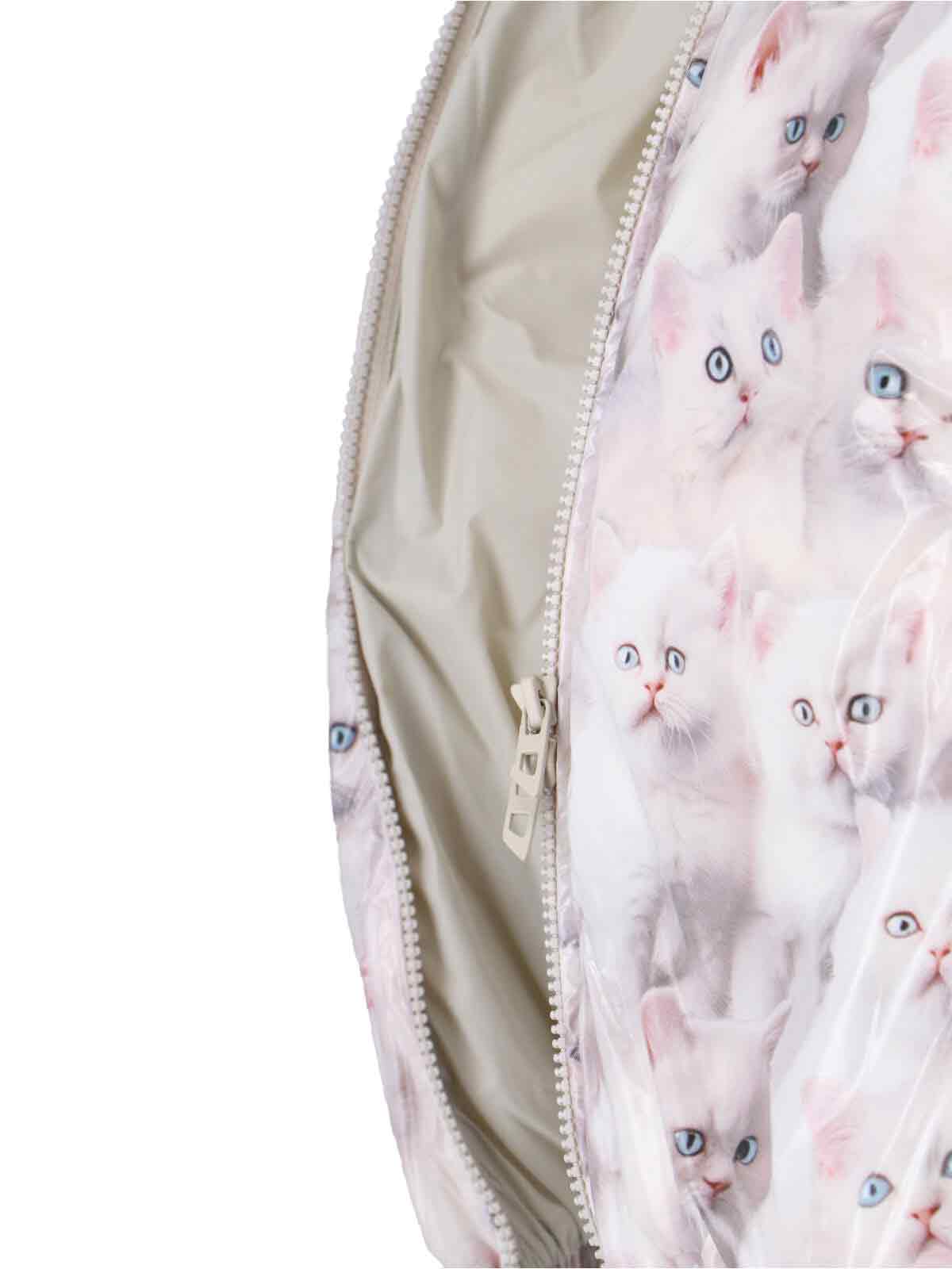 Diesel W-inner-r1 Short Down Jacket In White