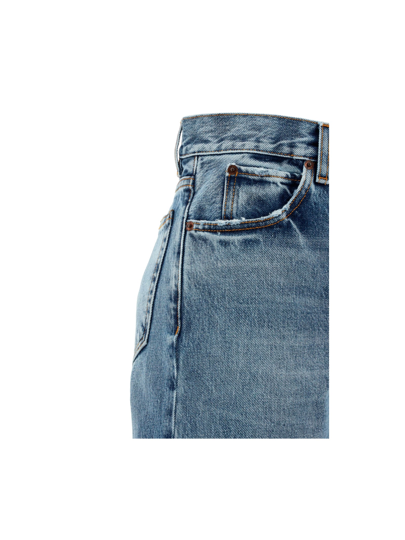Shop Haikure Louise Jeans In Blue
