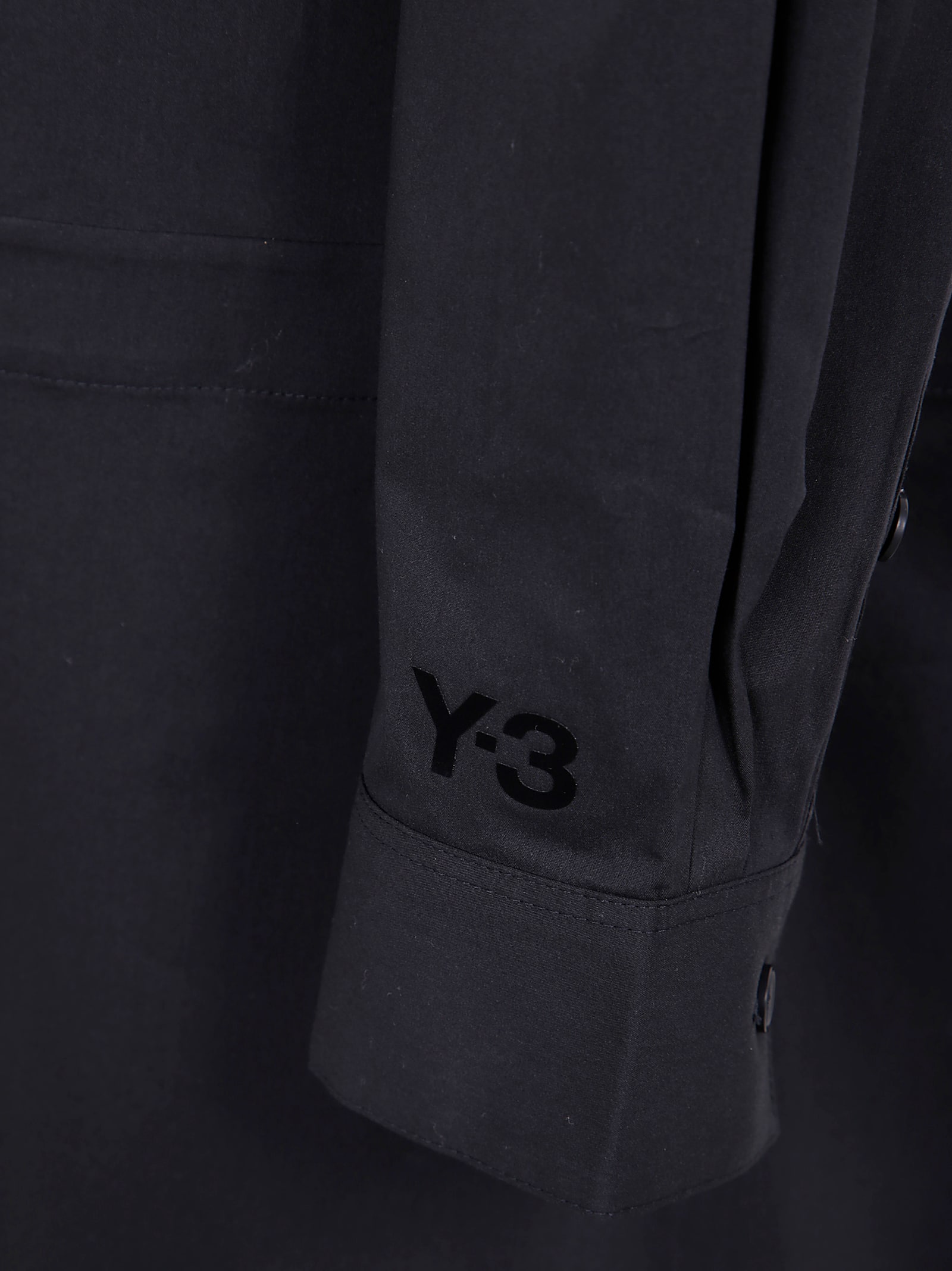 Y-3 Shrit Maxi Dress In Black