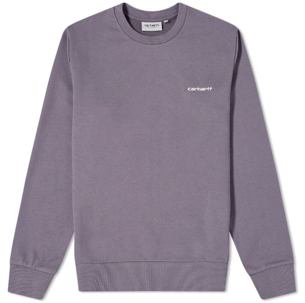 CARHARTT SCRIPT EMBROIDERY SWEATSHIRT