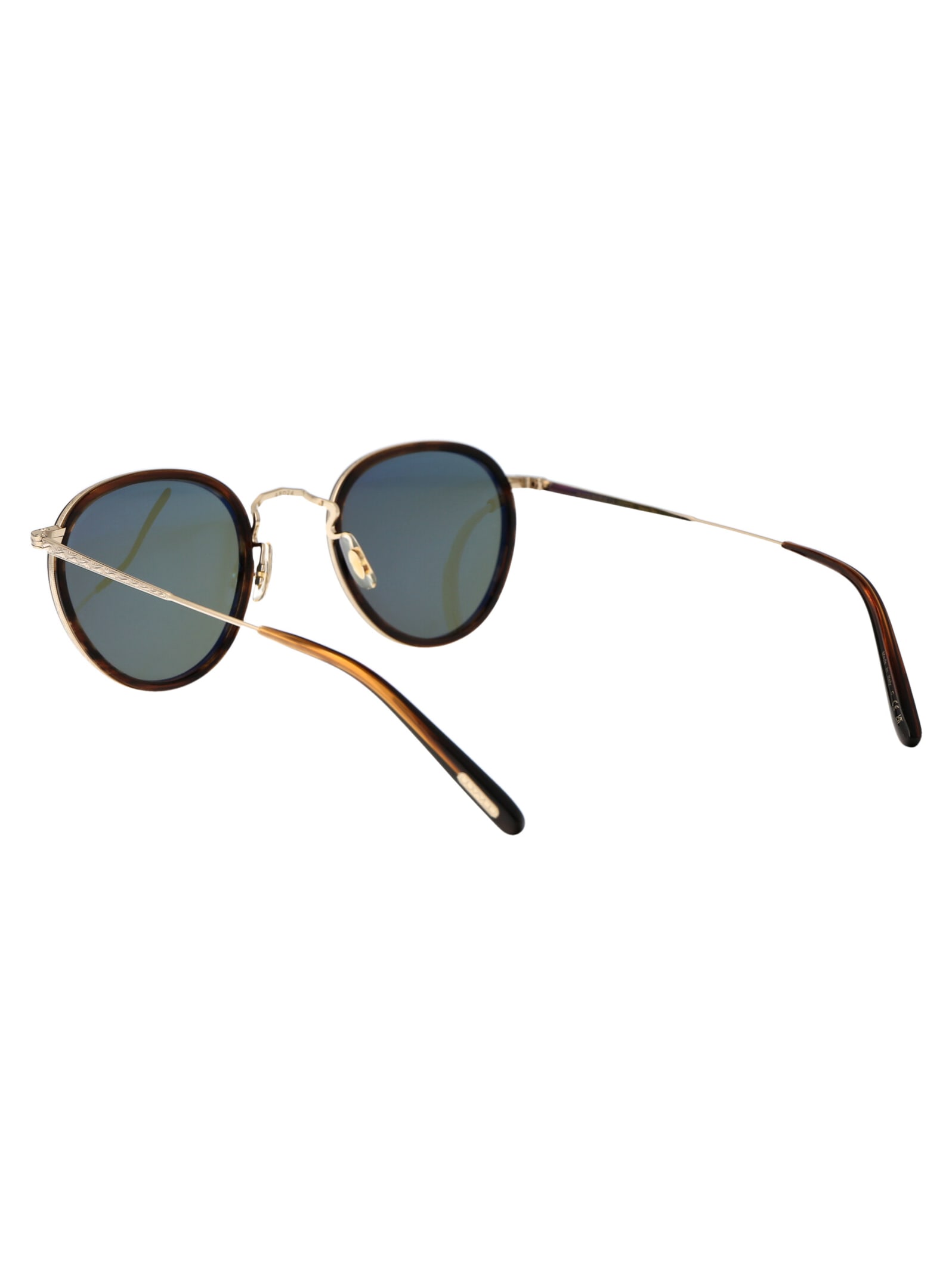 Shop Oliver Peoples Mp-2 Sun Sunglasses In 533052 Tuscany Tortoise/gold