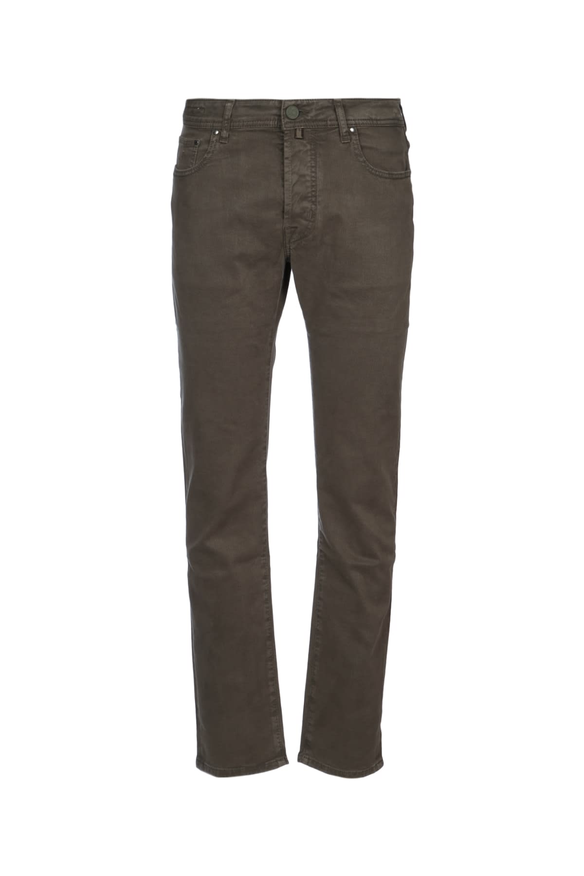 Jacob Cohen Pant 5 Pkt Slim Fit Bard In Brown
