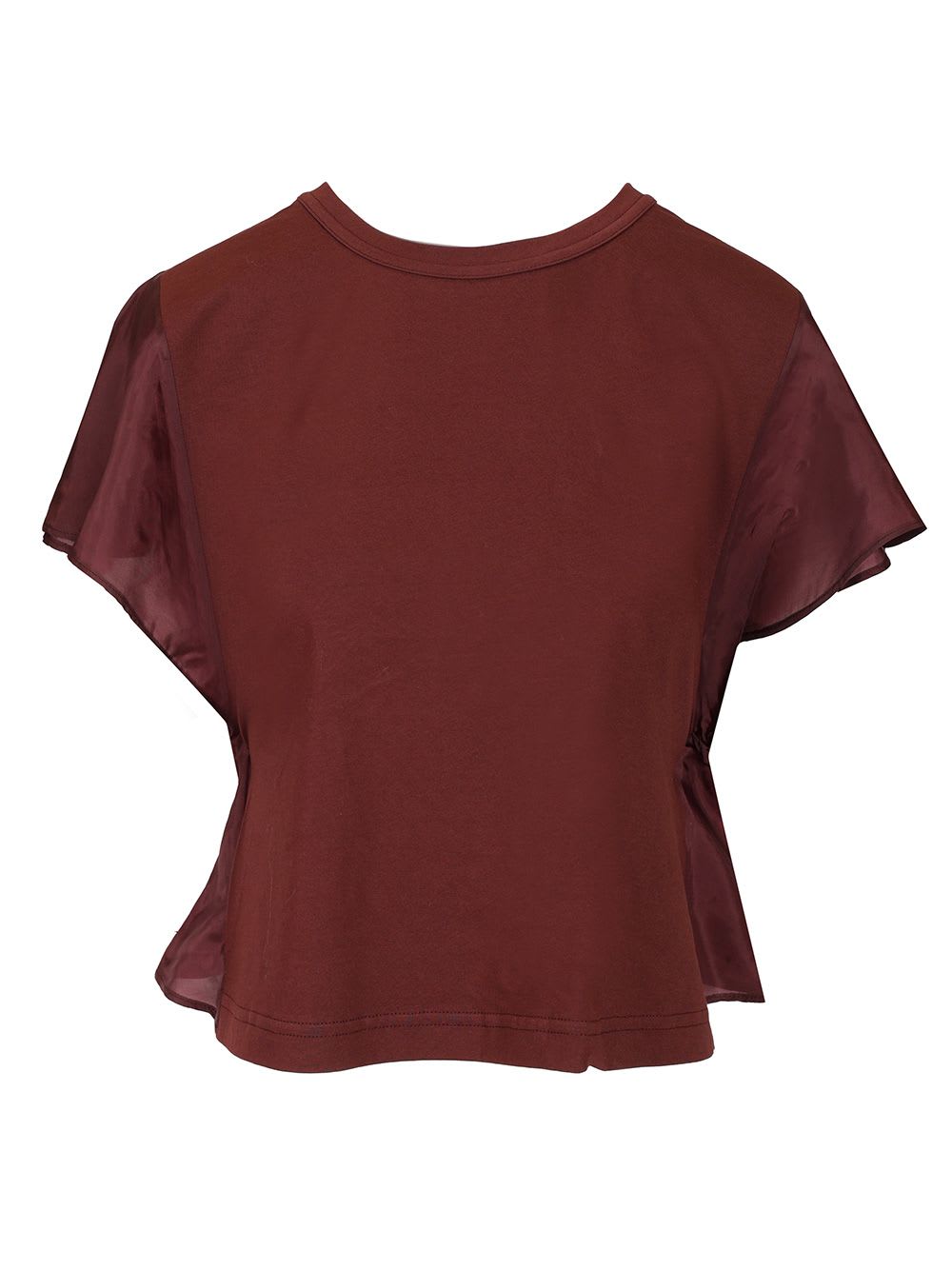 Forte_Forte Organic Cotton Jersey T-shirt Satin Details