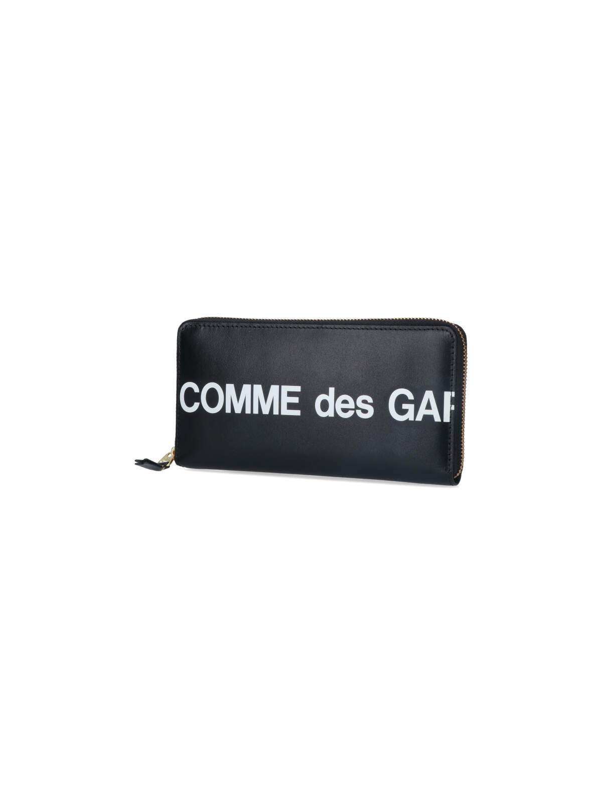 Shop Comme Des Garçons Logo Wallet In Black