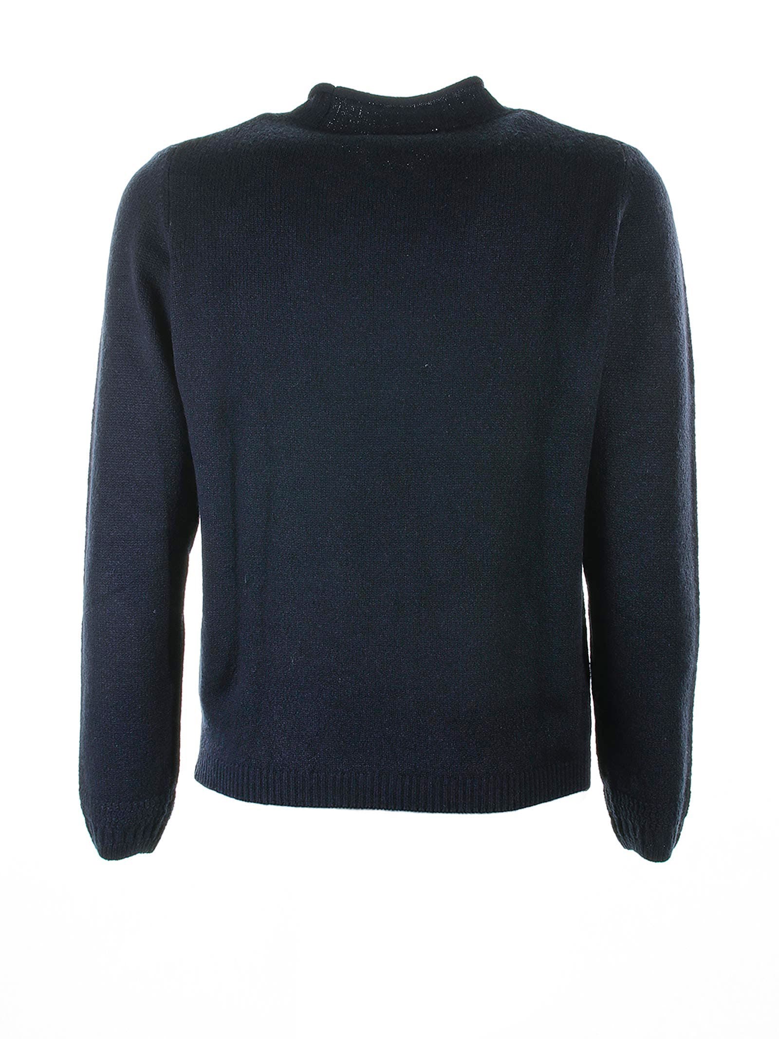 Shop Seventy Blue Sweater With Collar