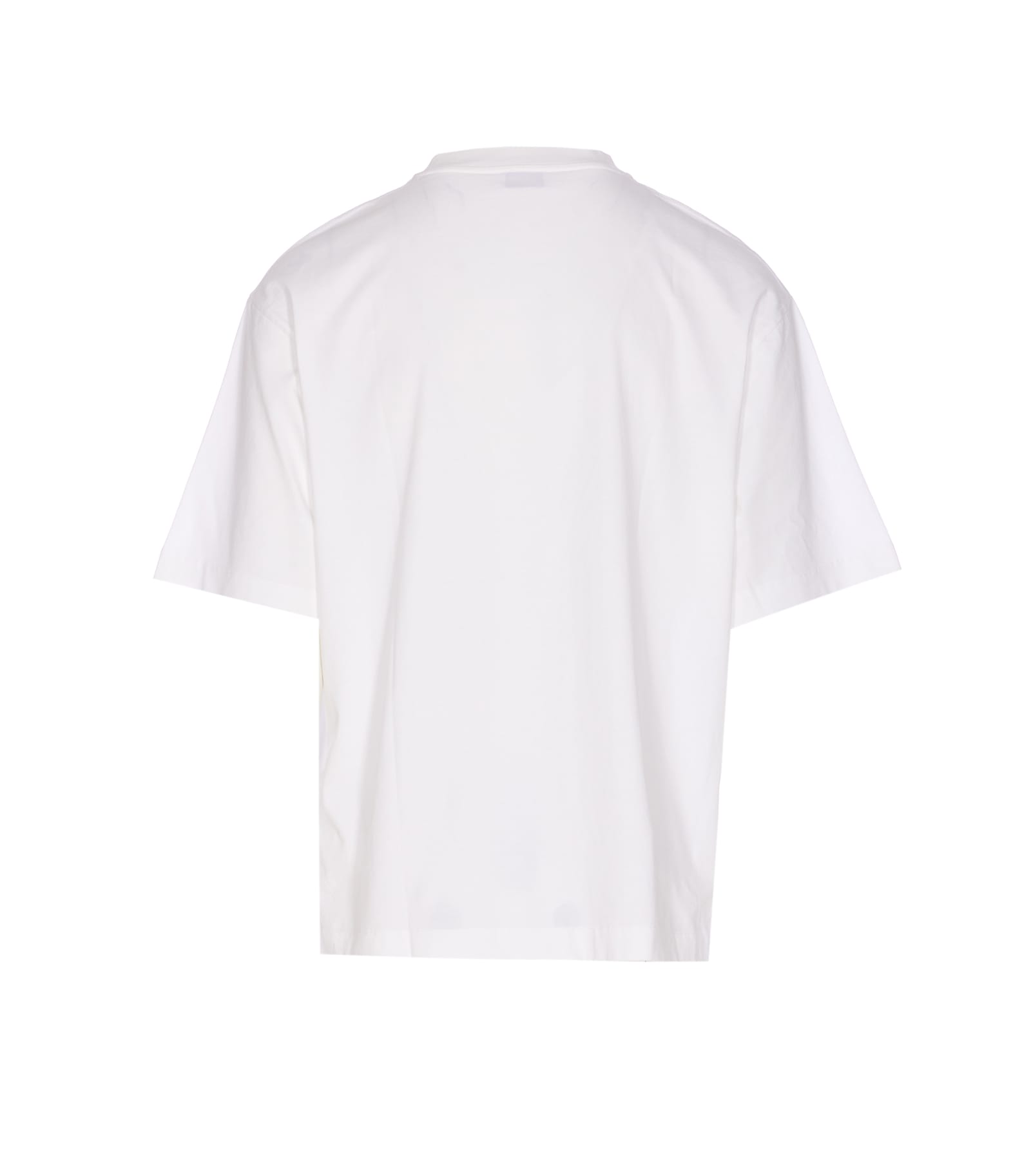 Off-white Est 2013 Skate Cotton T-shirt In White