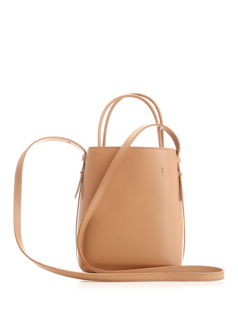 Shop Chloé Sense Micro Tote In Beige