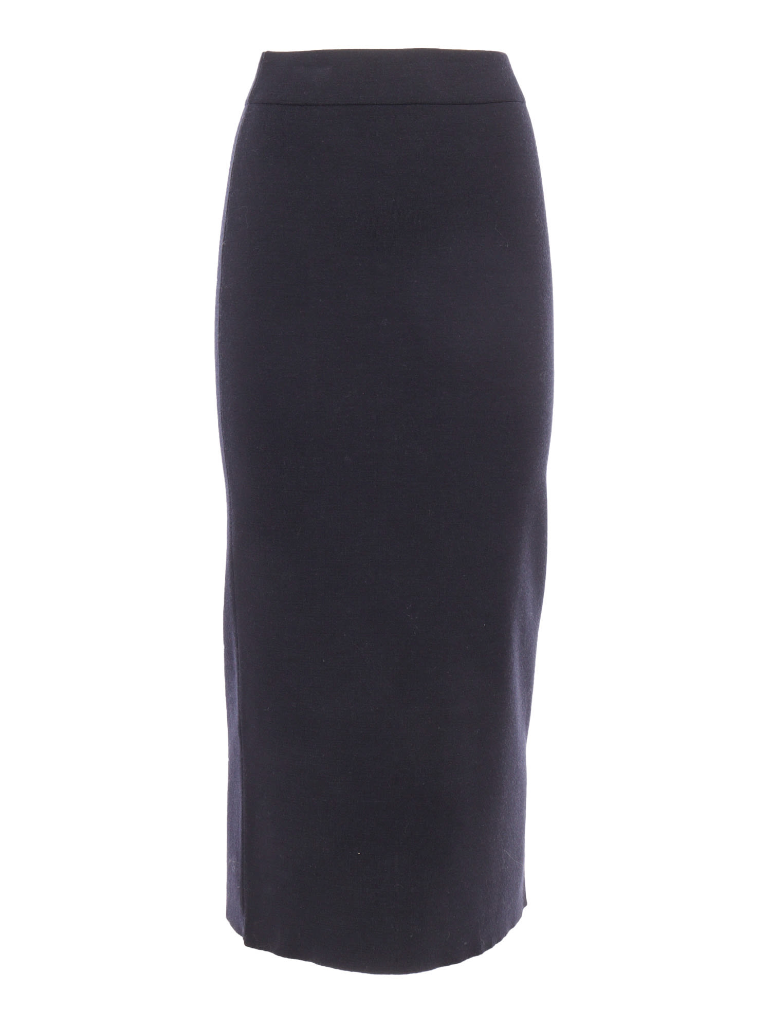 Shop Fabiana Filippi Second Skin Skirt In Blue