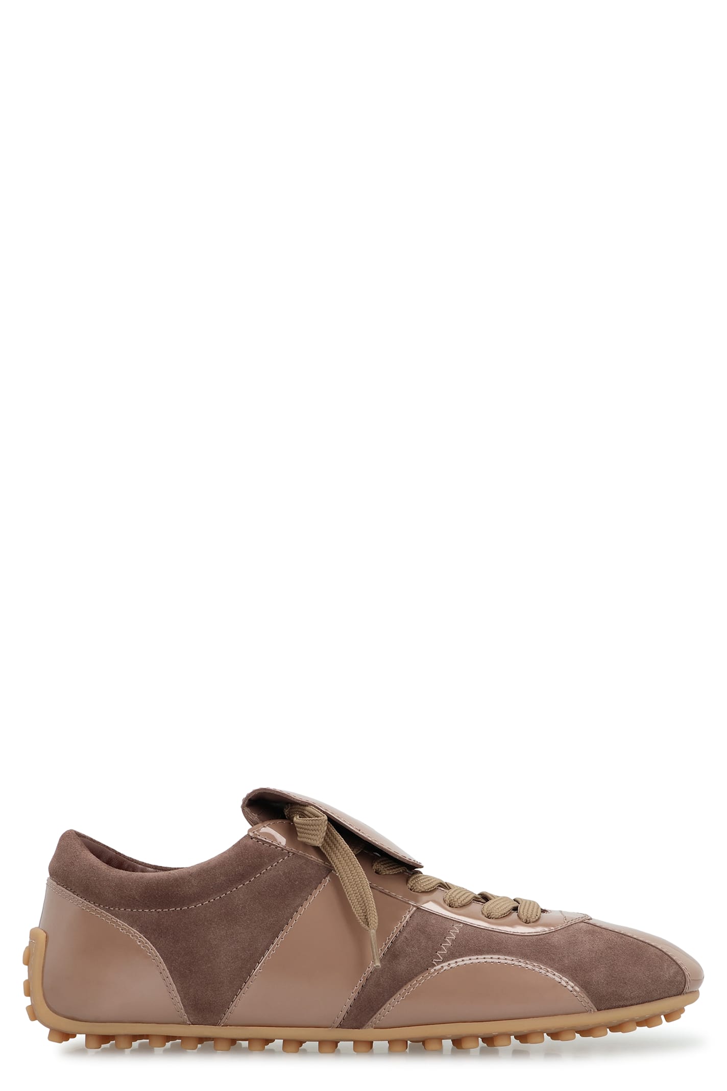 Tods T-marathon Suede Low-top Sneakers