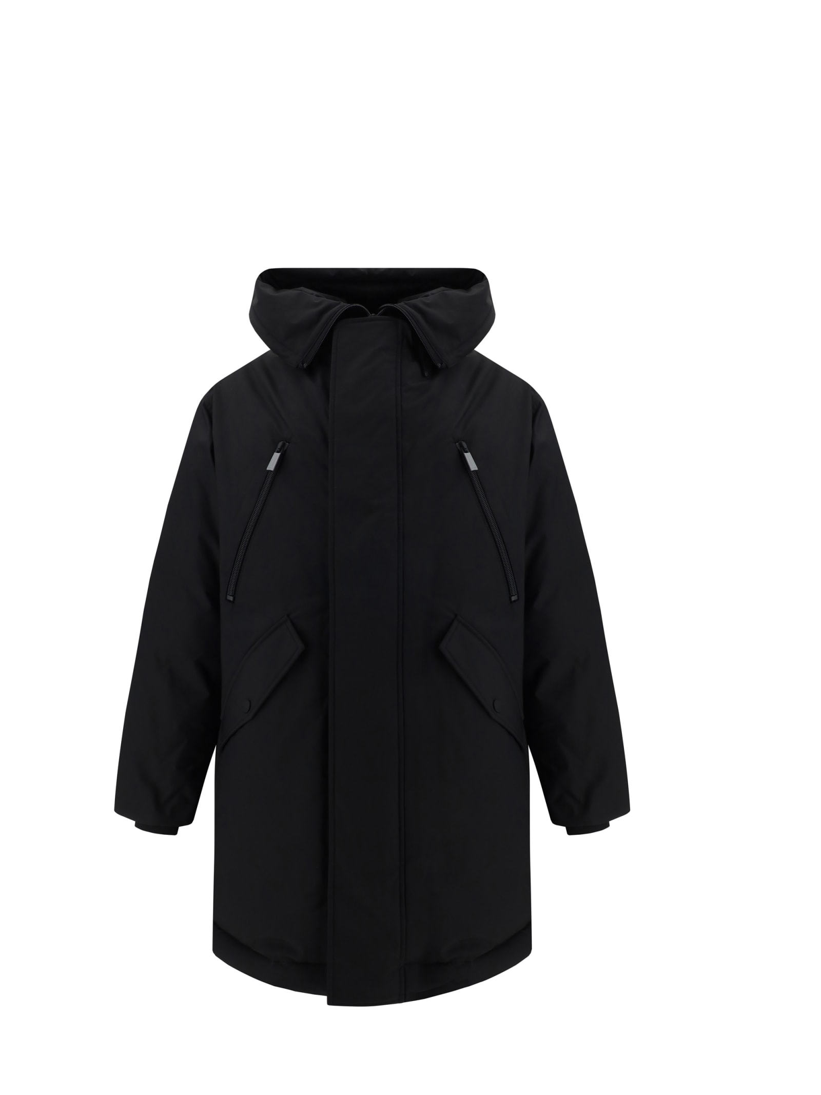 Shop Dsquared2 Parka Jacket In Black