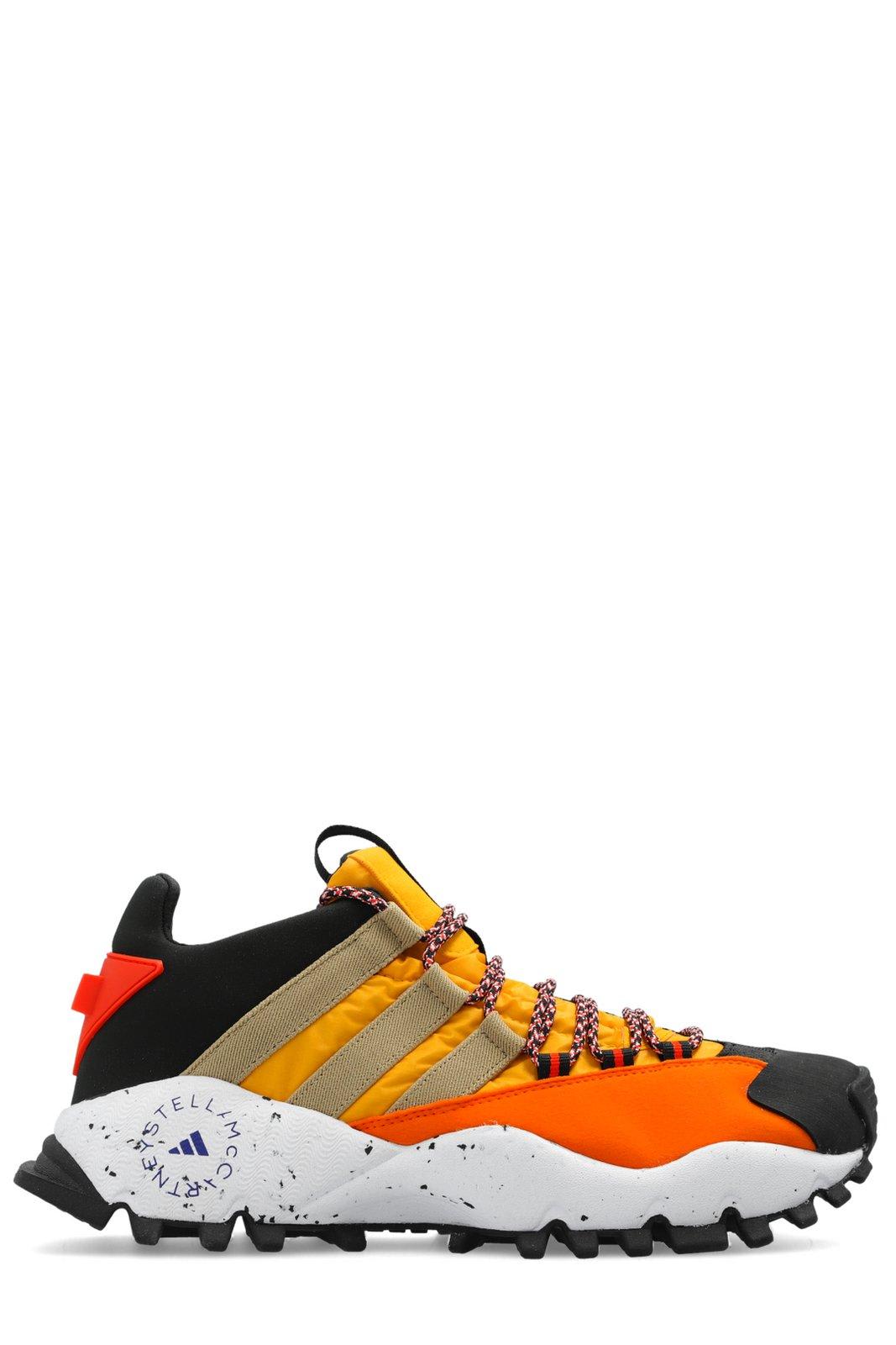 Shop Adidas By Stella Mccartney Seeulater Lace-up Sneakers In Orange