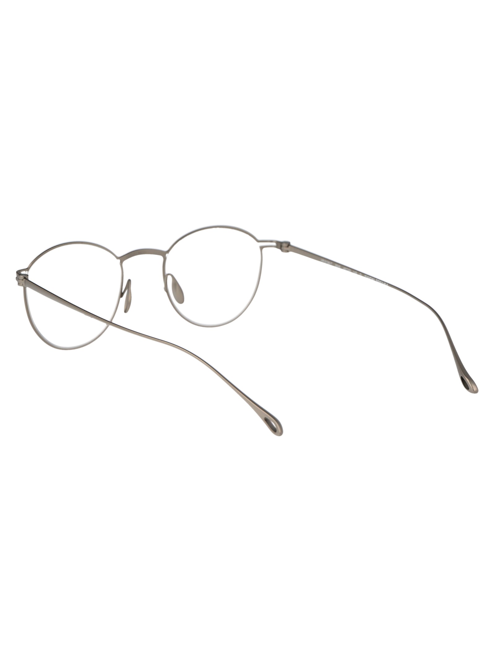 Shop Giorgio Armani 0ar5136t Glasses In 3346 Matte Silver
