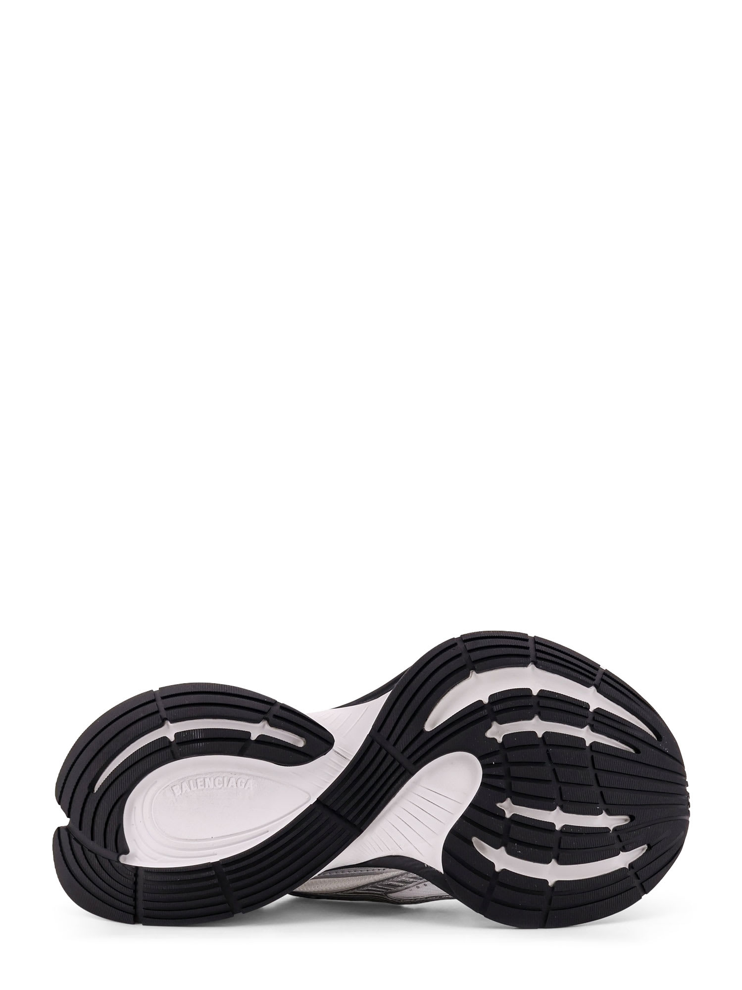 Balenciaga White And Silver Sneaker Circuit In White