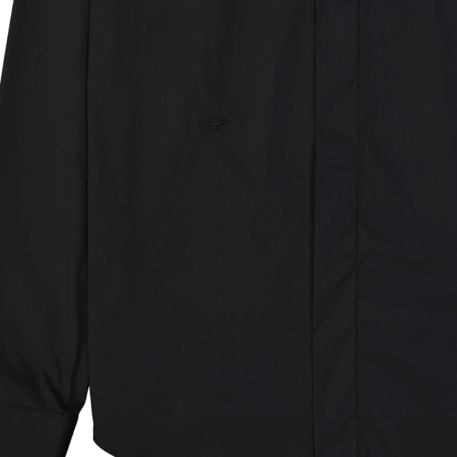Shop Dior Cotton Shirt In Black