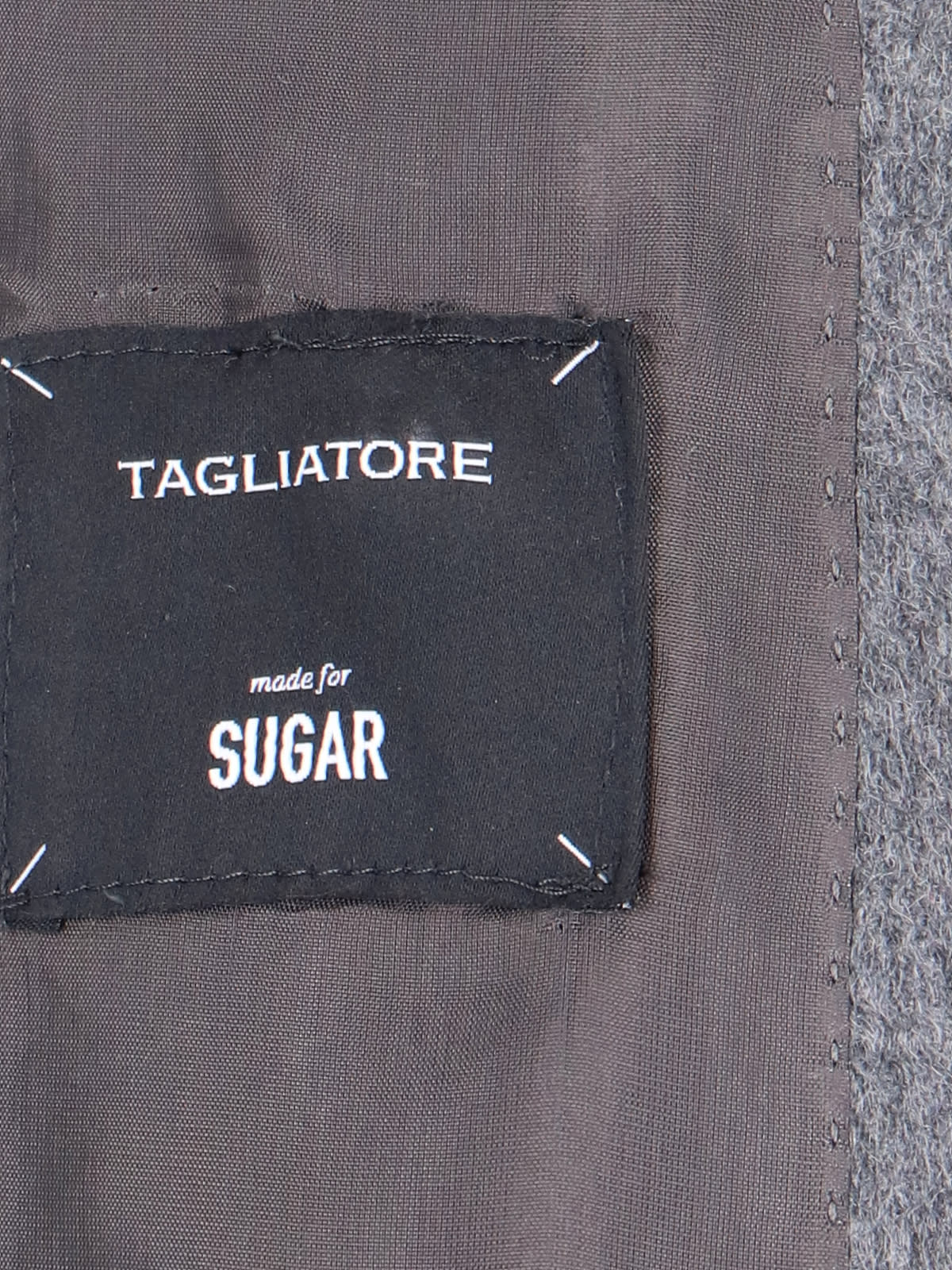 Tagliatore Cashmere Double Breasted Blazer In Gray