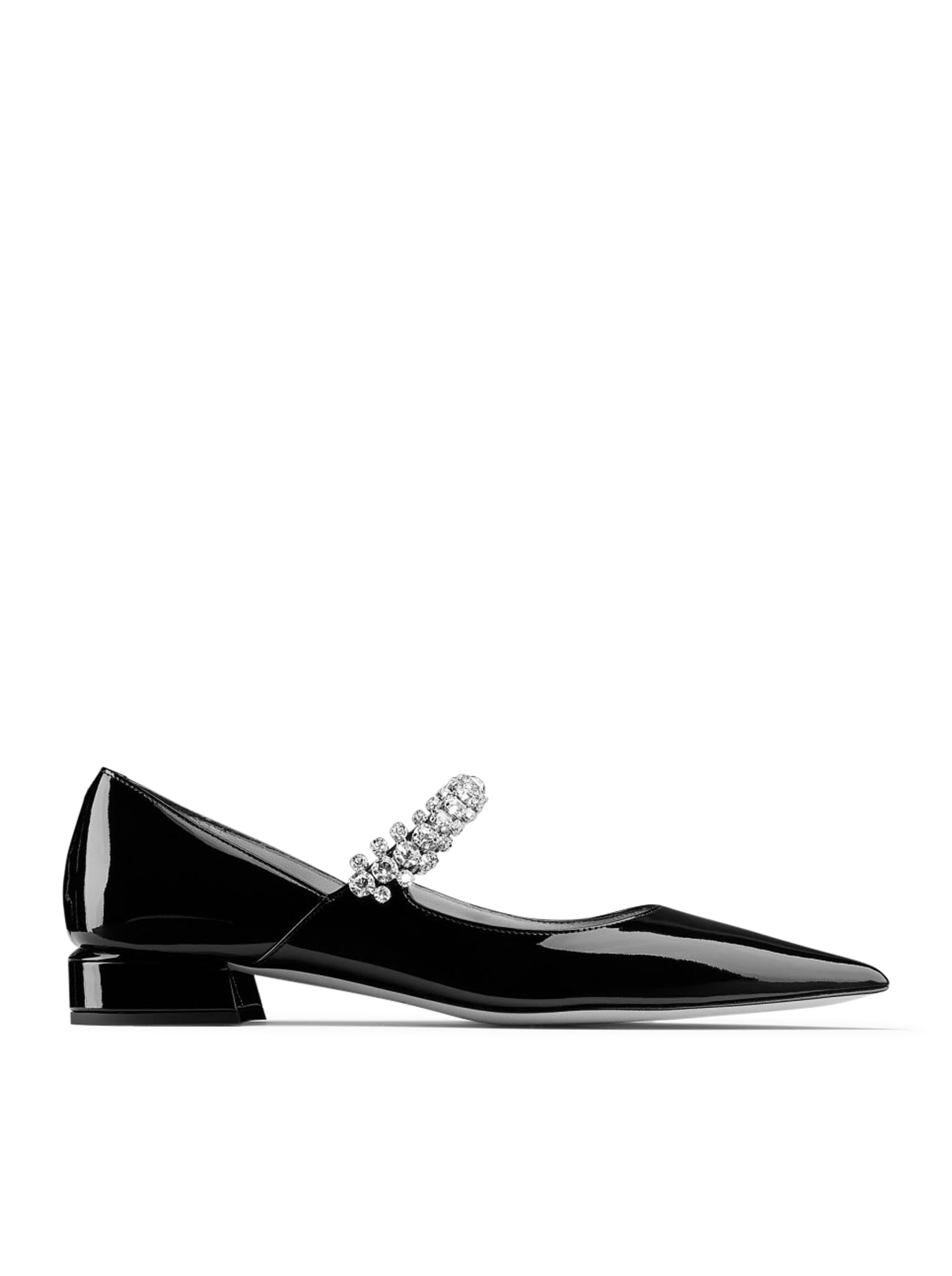 Shop Jimmy Choo Bing Pump Flat In Black