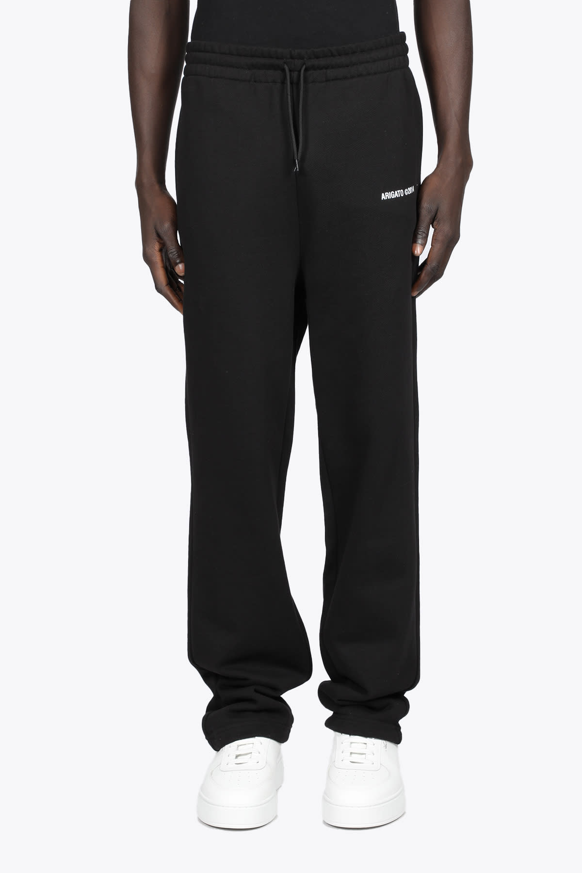 Axel Arigato London Sweatpants Black cotton joggers with logo