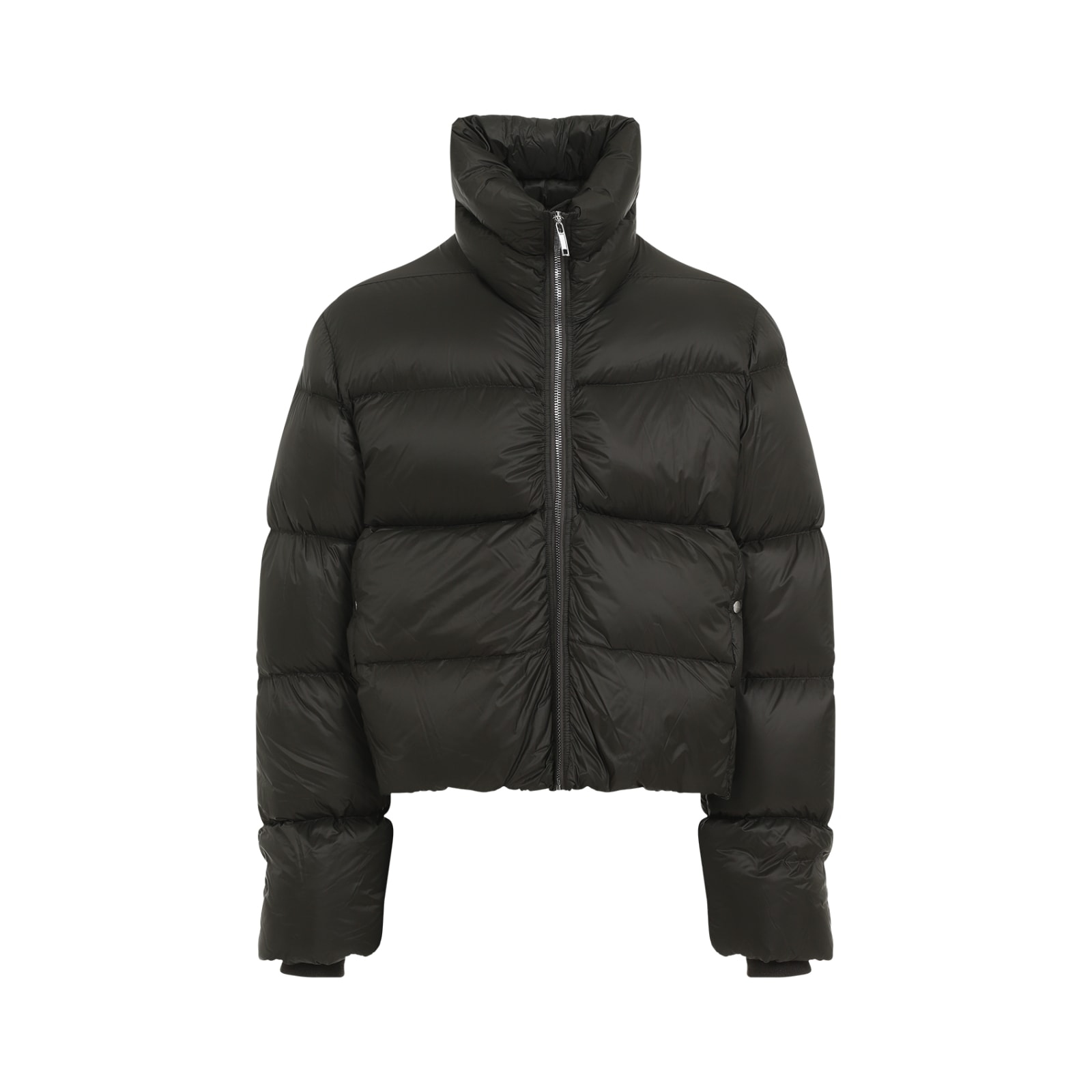 Shop Rick Owens Turtle Jacket In Forest