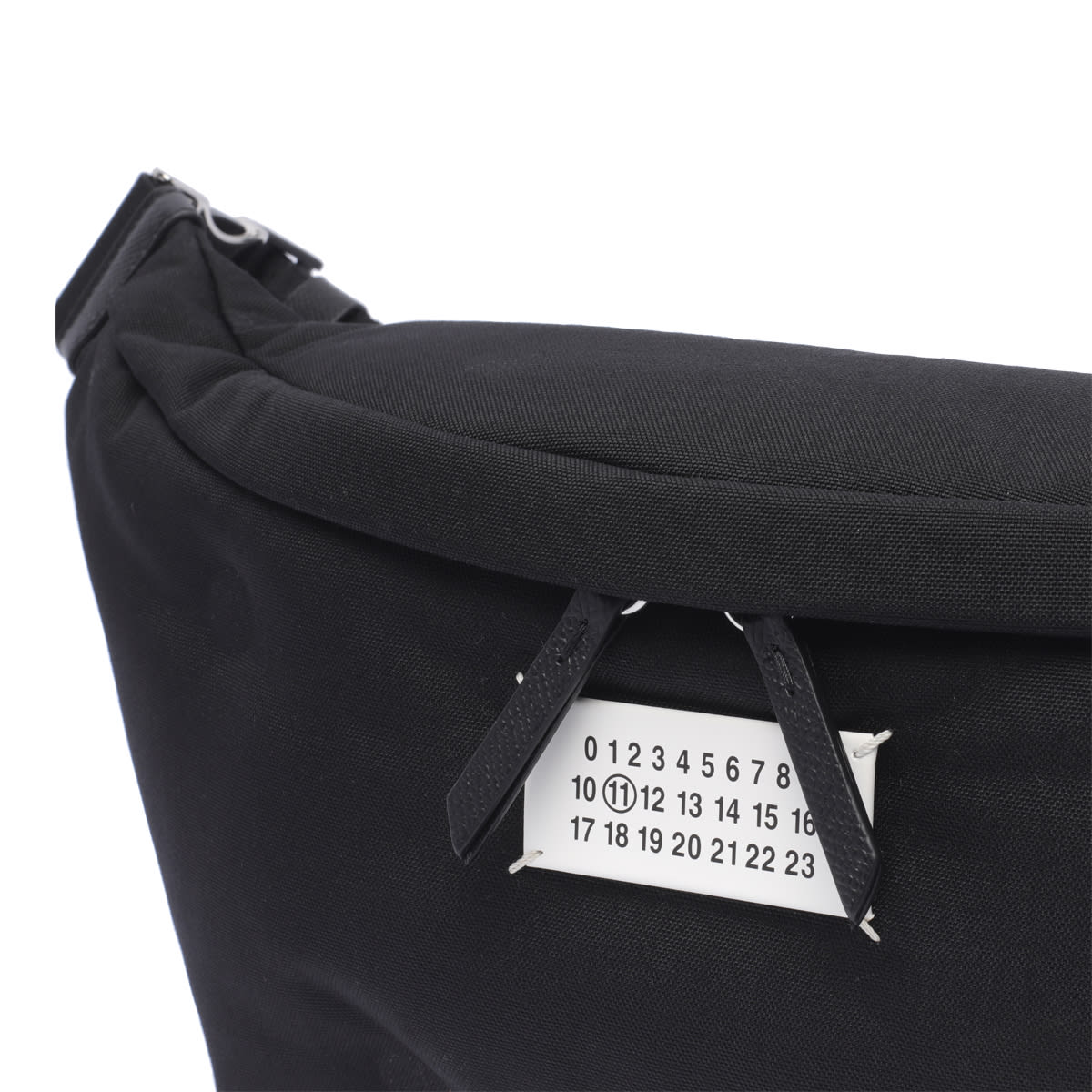 Shop Maison Margiela Glam Slam Belt Bag In Black