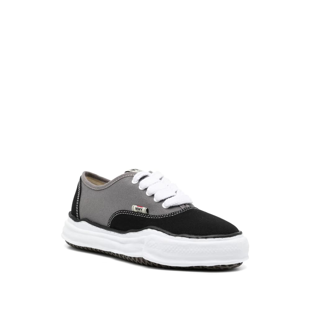 Miharayasuhiro Maison Mihara Yasuhiro Baker Og Sneakers In Black/grey Canvas In Multi
