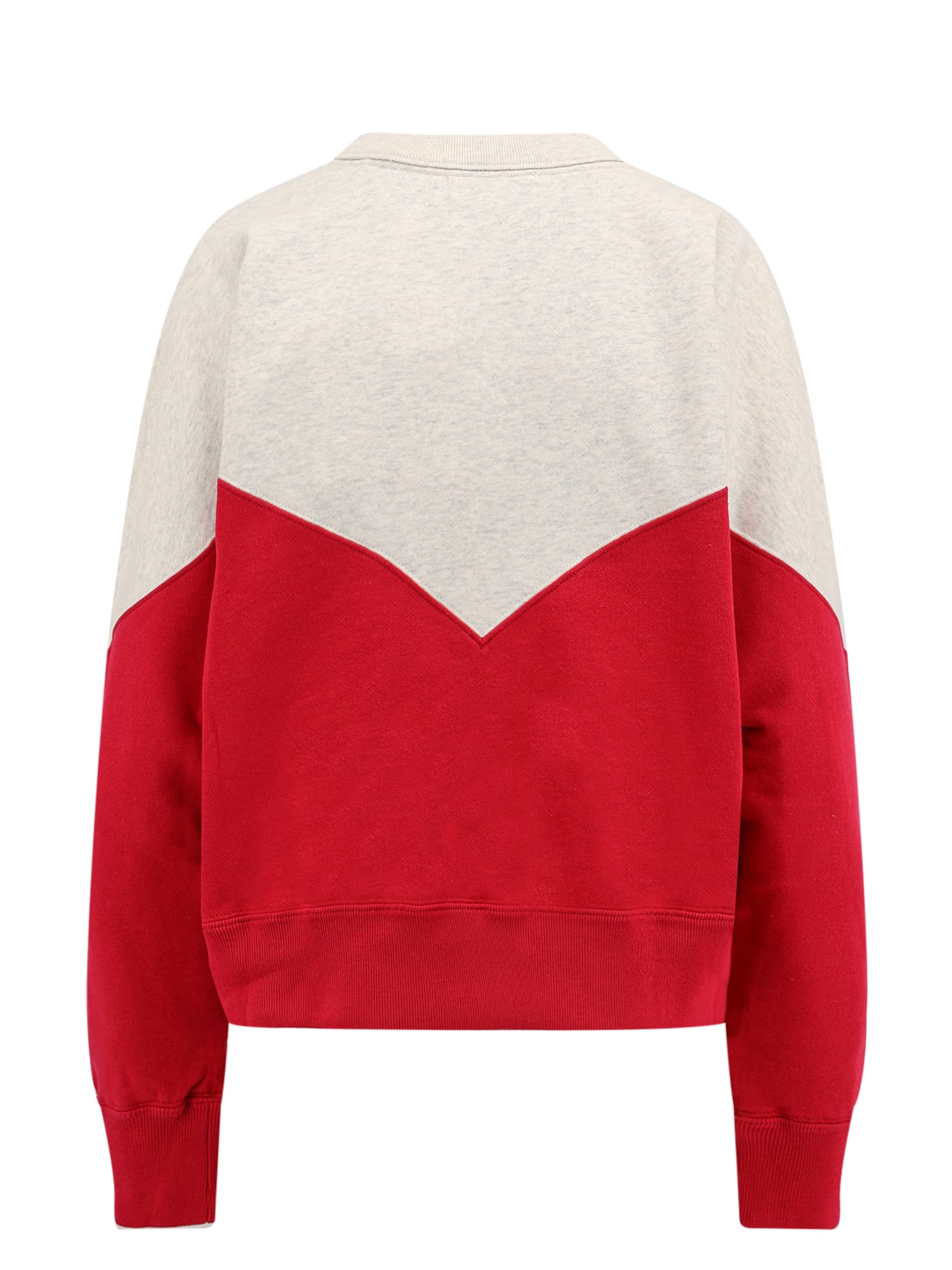 Shop Marant Etoile Houston Sweatshirt In Cranberry