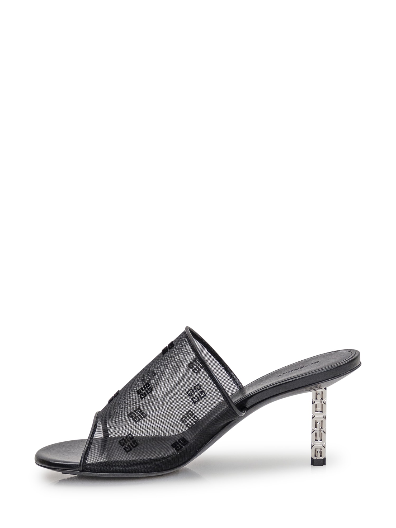 Shop Givenchy G Cube Sandal Mule In Black