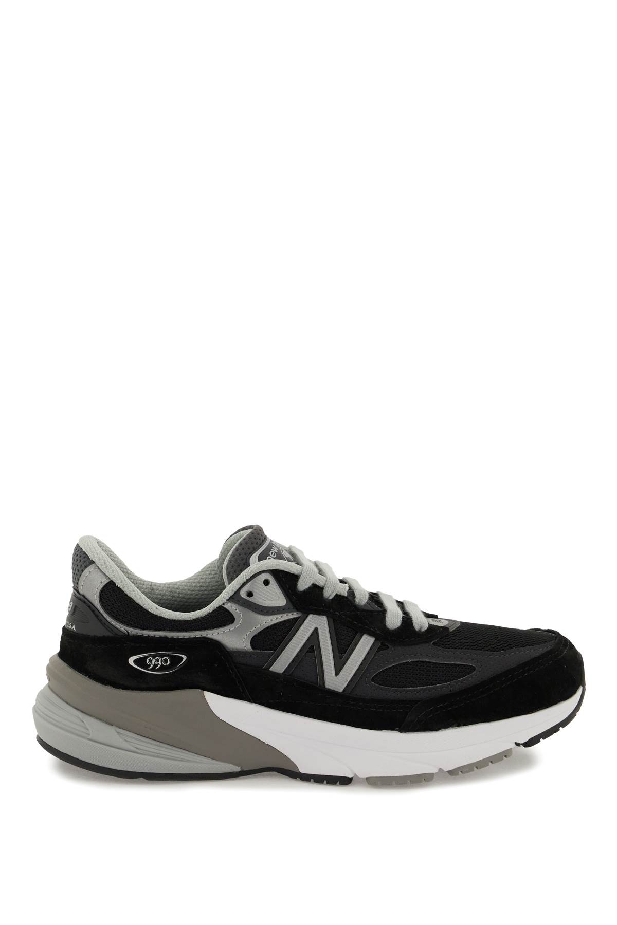 Shop New Balance Made In Usa 990v6 Sneakers In Black (grey)