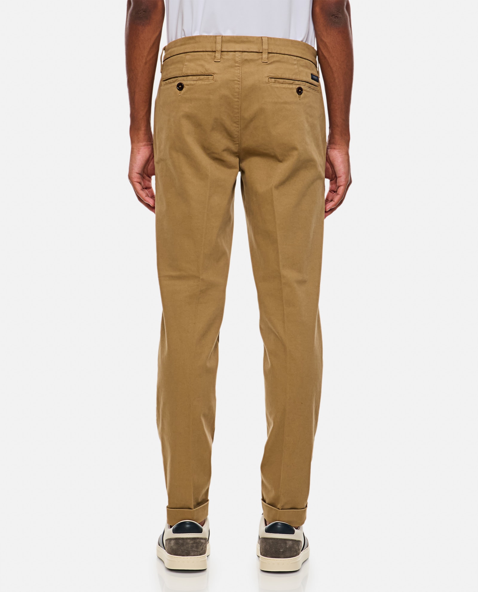 Fay Capri Pant In Beige