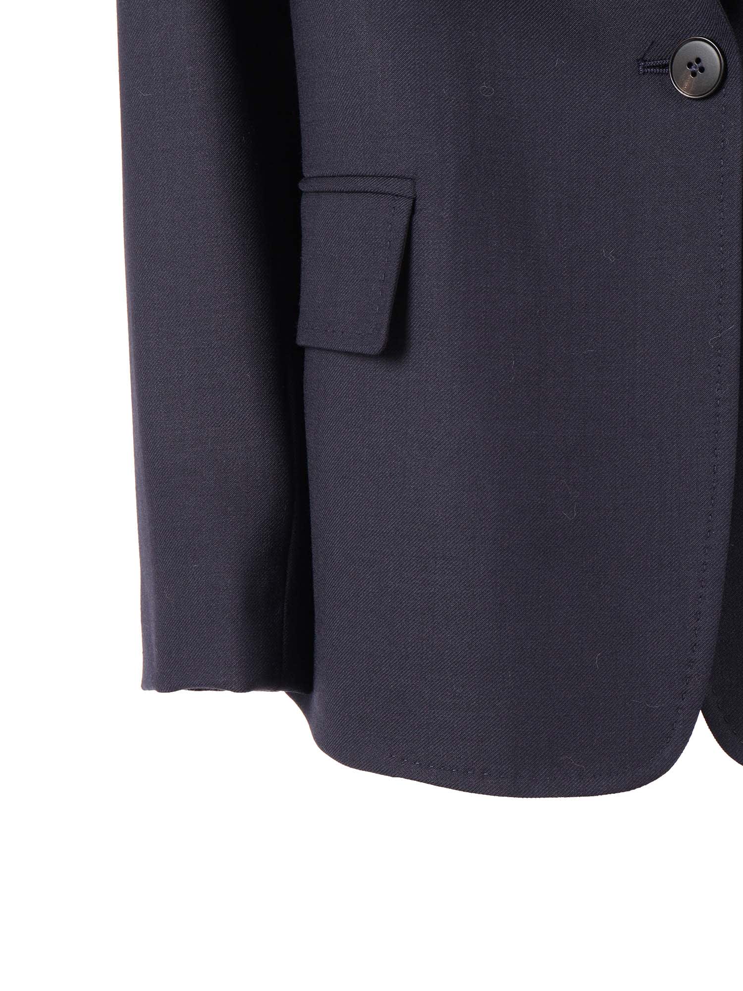 Antonelli Structured Fit Tailored Jacket With Minimalist Design In Blue