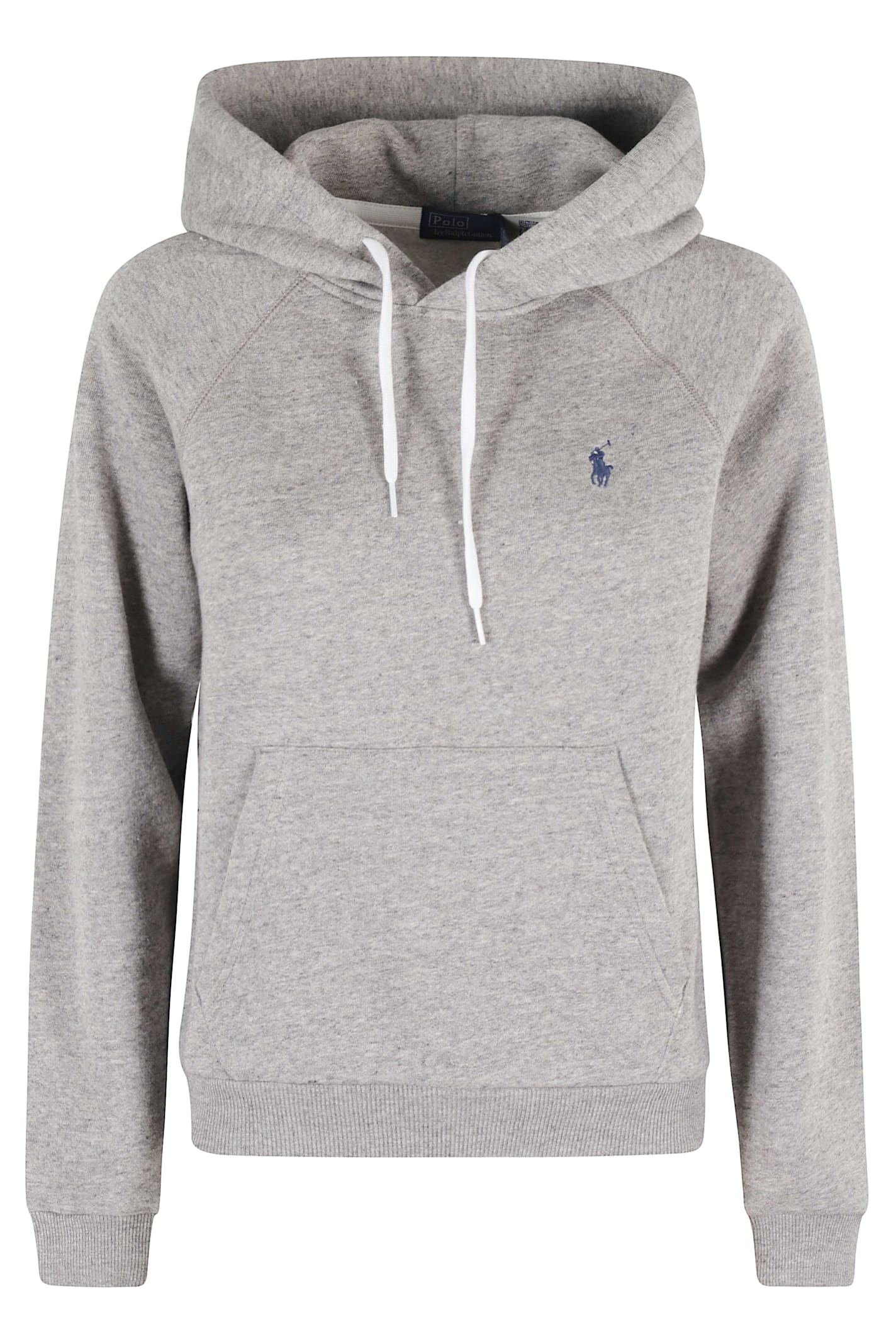 Polo Ralph Lauren Hoodie Long Sleeve Sweatshirt In Gray