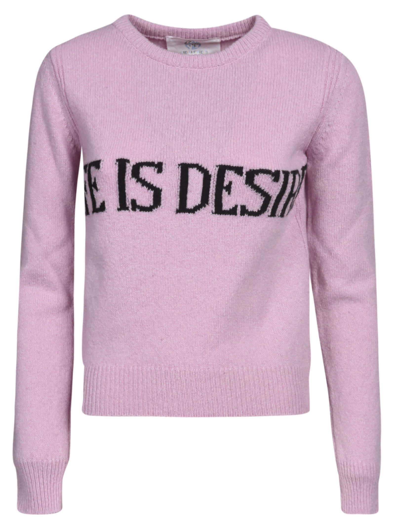 Alberta Ferretti Life Is Desire Cropped Sweater