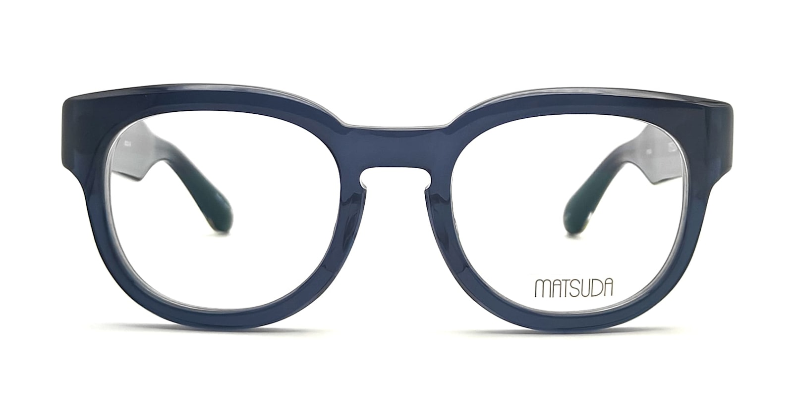 M1038 - Dark Navy Crystal / Gold Rx Glasses