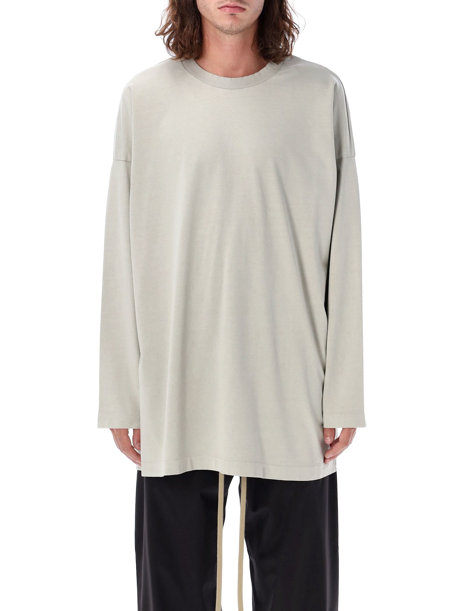 Shop Fear Of God Long Sleeves T-shirt In Paris Sky