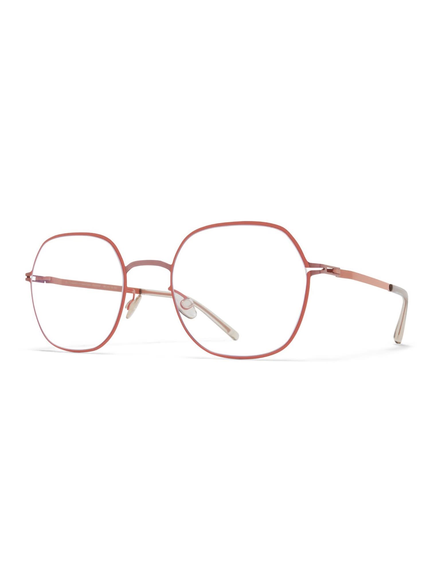 Shop Mykita Kari Eyewear In Purplebronze/pink Ci