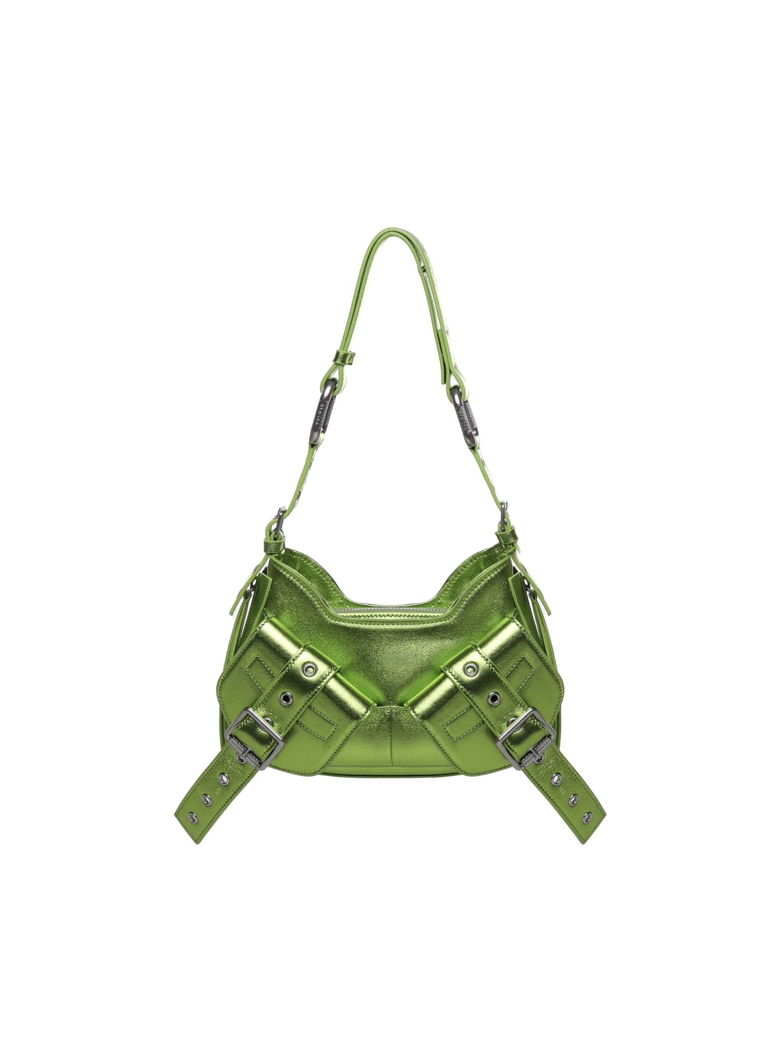 Shop Biasia Shoulder Bag Y2k.002 In Green