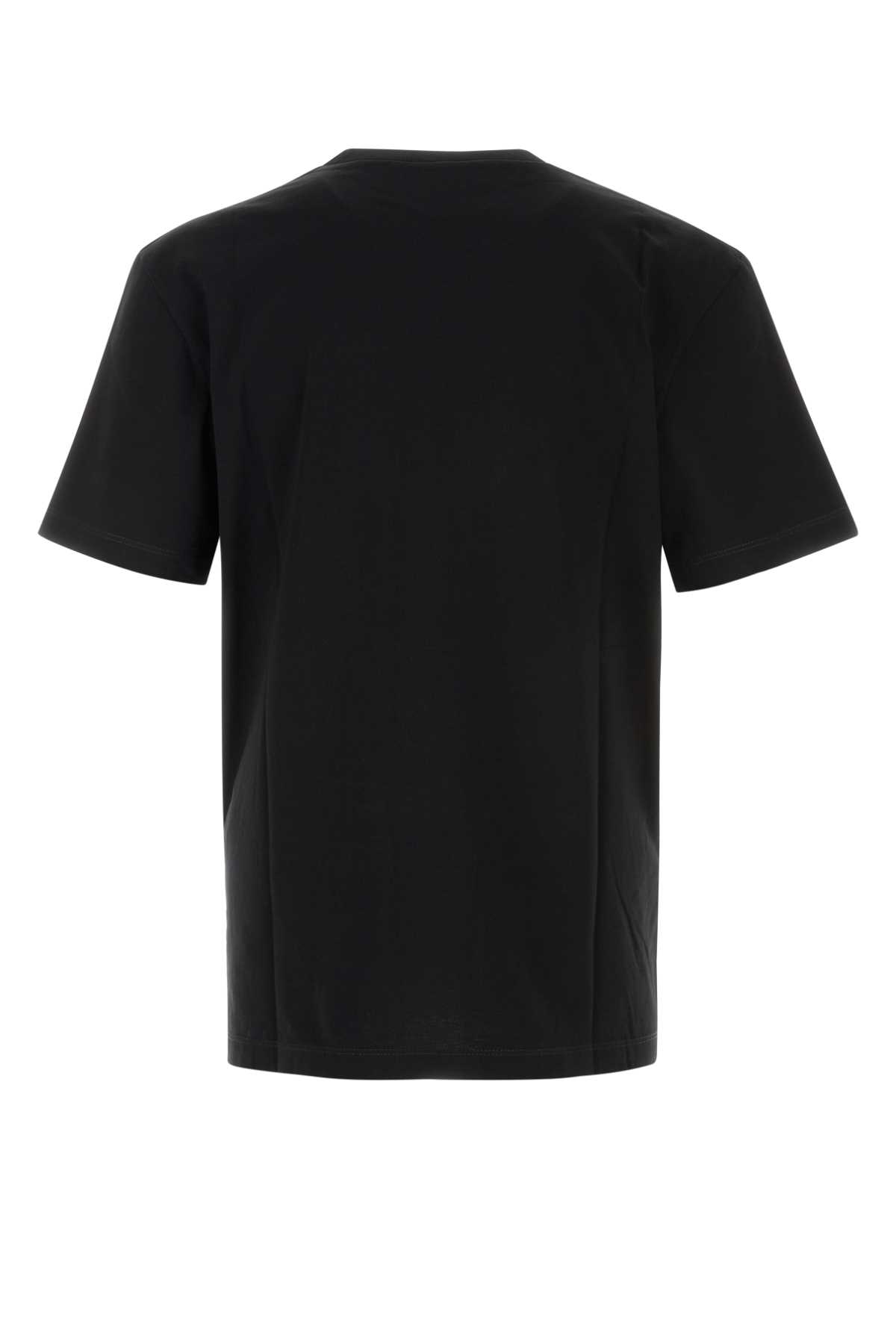 Dsquared2 Cotton Crew Neck T-shirt With Short Sleeves In Black