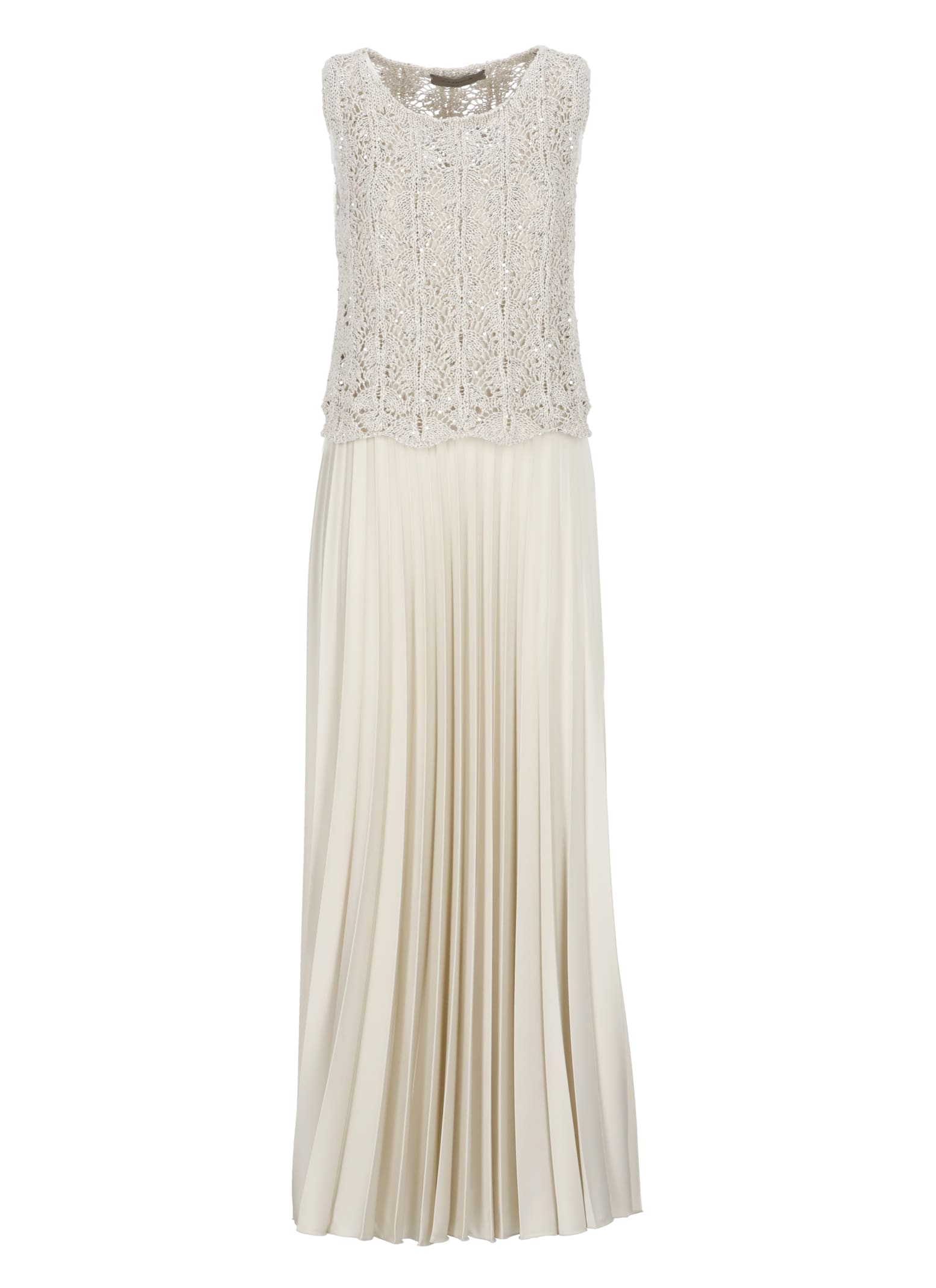 D. Exterior Cotton Blend Dress