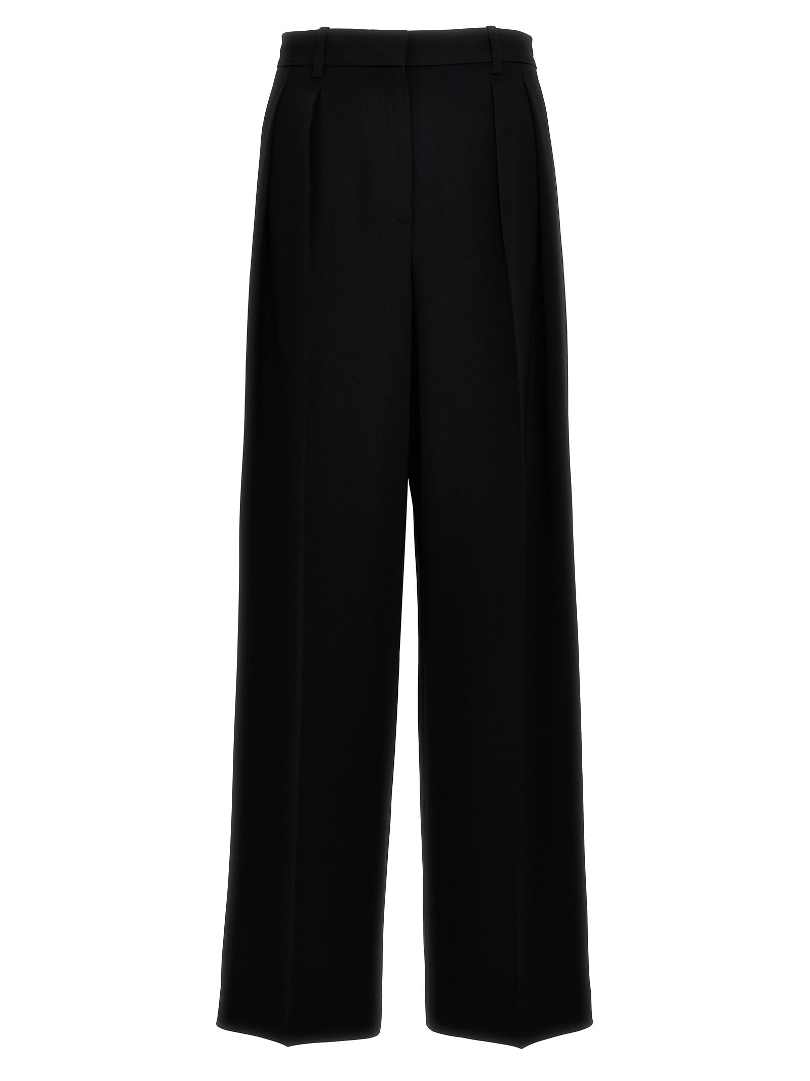 Shop Theory Admiral Crepe Pants In Black