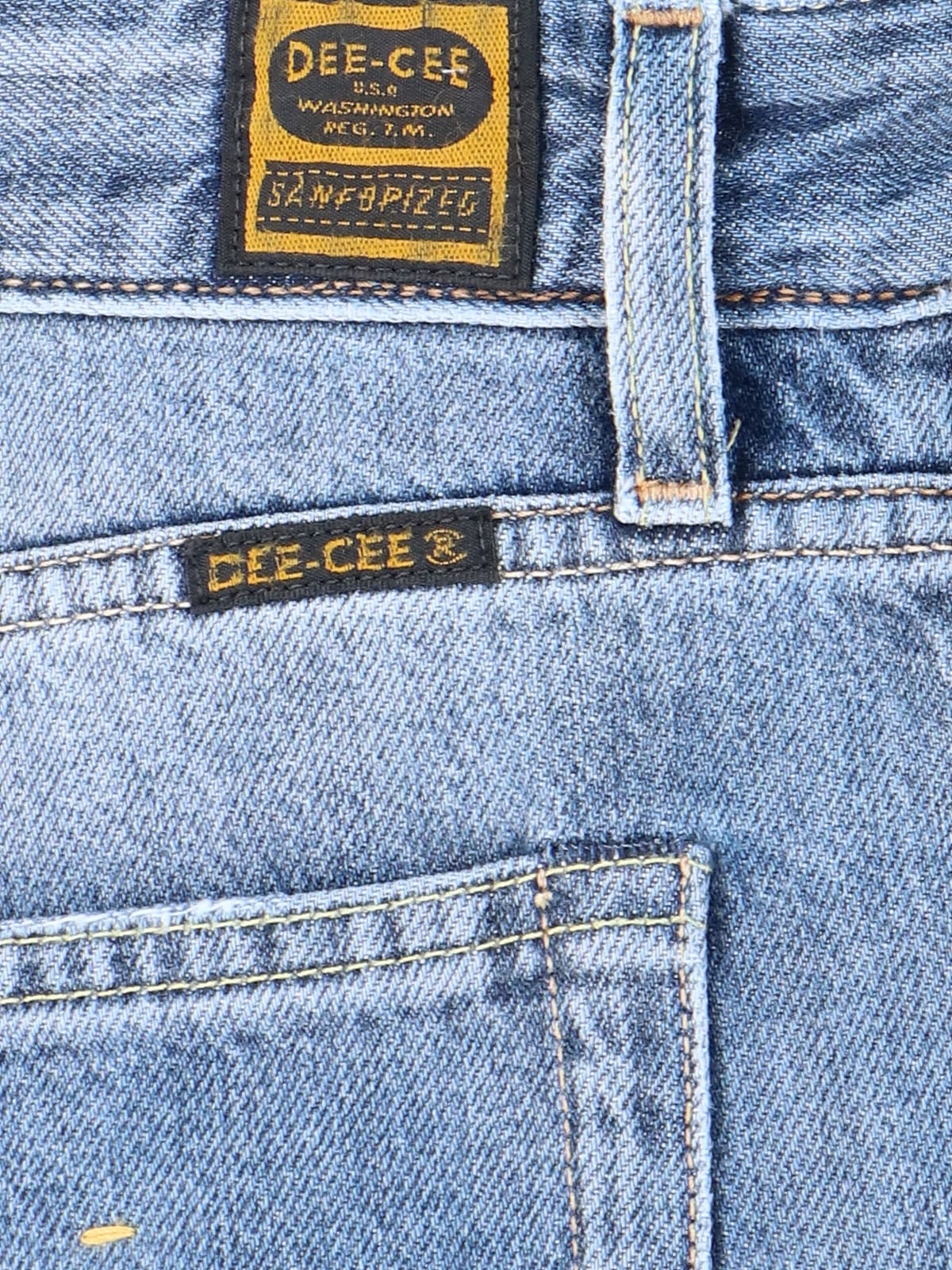 Shop Washington Dee Cee Straight Jeans In Blue